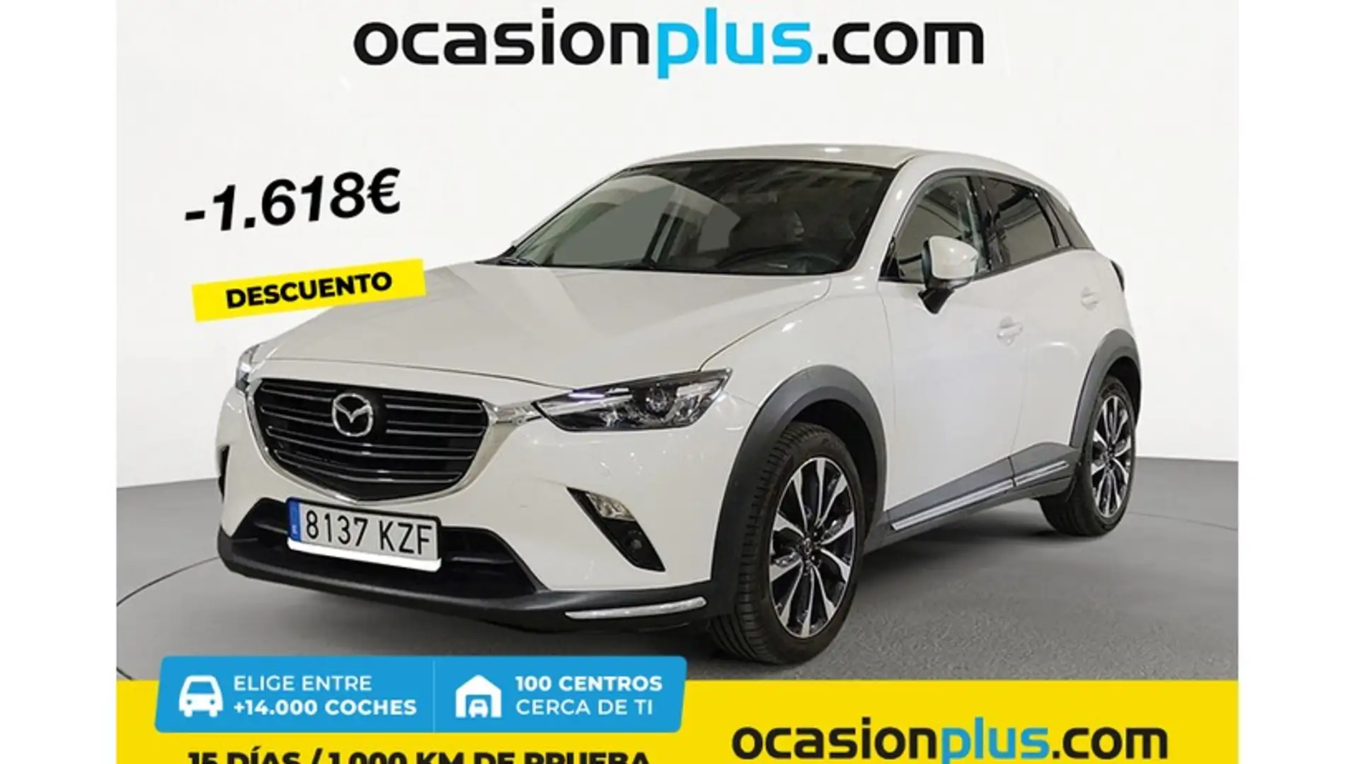Mazda CX-3 2.0 Skyactiv-G Zenith 2WD 89kW Blanco - 1