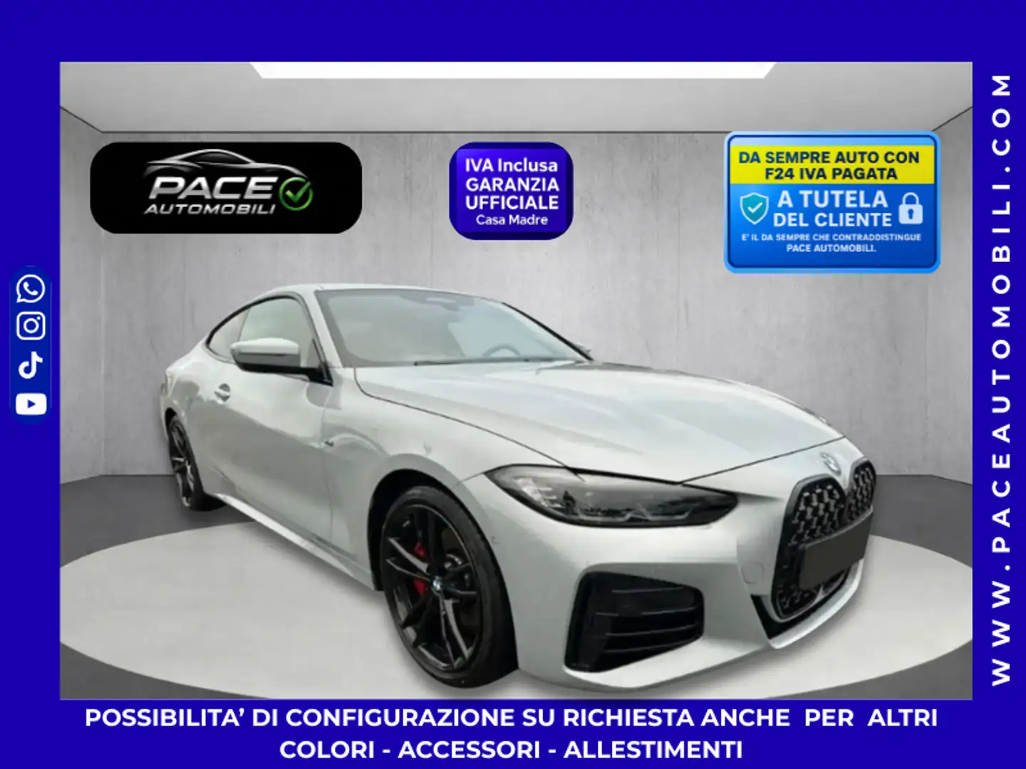 BMW 440 M XDRIVE M SPORT MSPORT M-SPORT 19" BLACK PACK Gris - 1