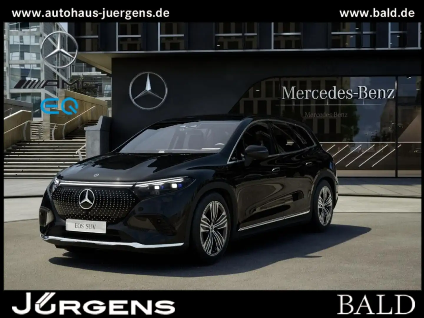 Mercedes-Benz EQS SUV EQS 450+ SUV ElectricArt/DIGITAL/AHK/Memo/Distr Negru - 1