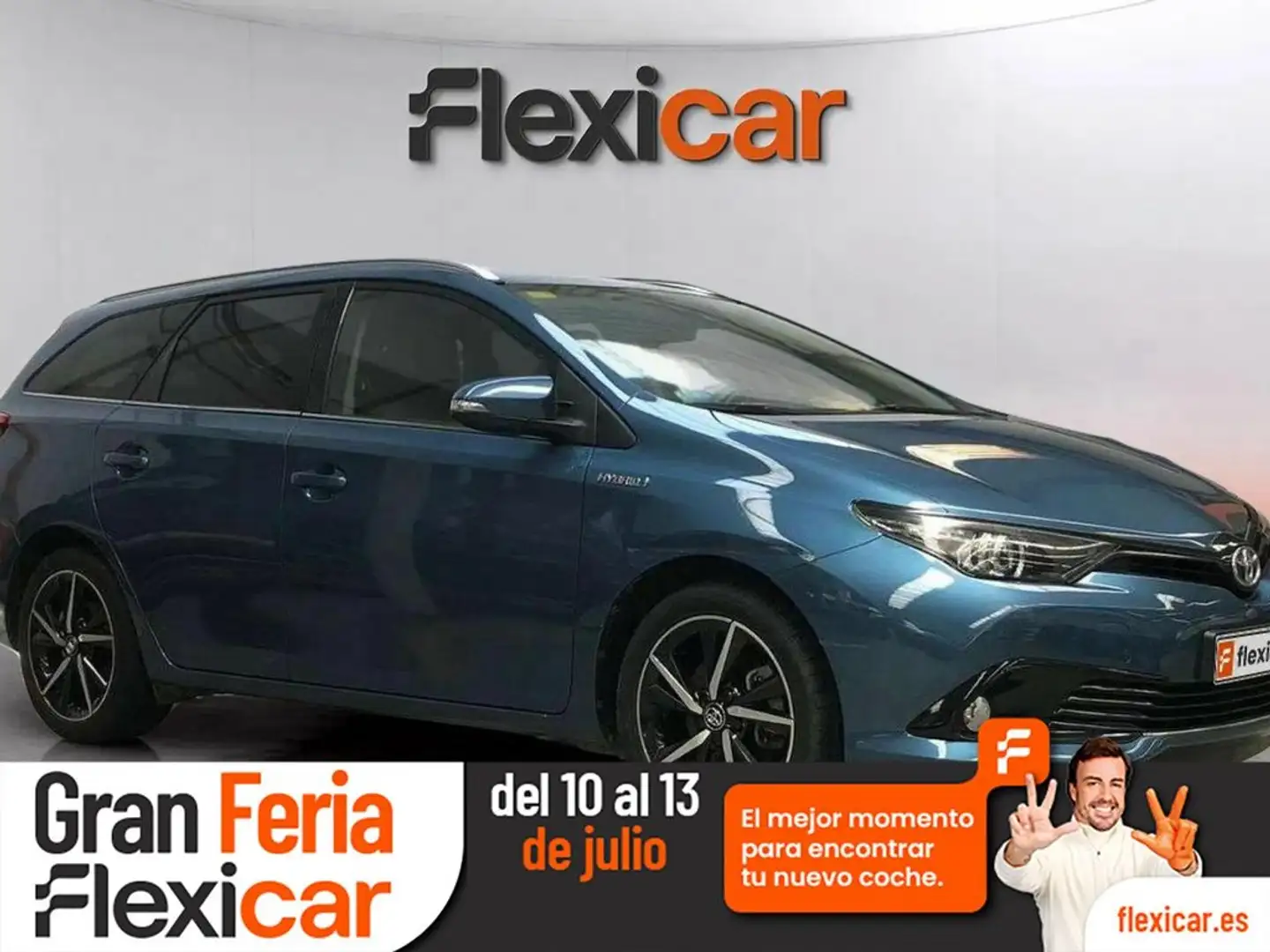 Toyota Auris 1.8 140H Feel! Edition Touring Spo Azul - 1