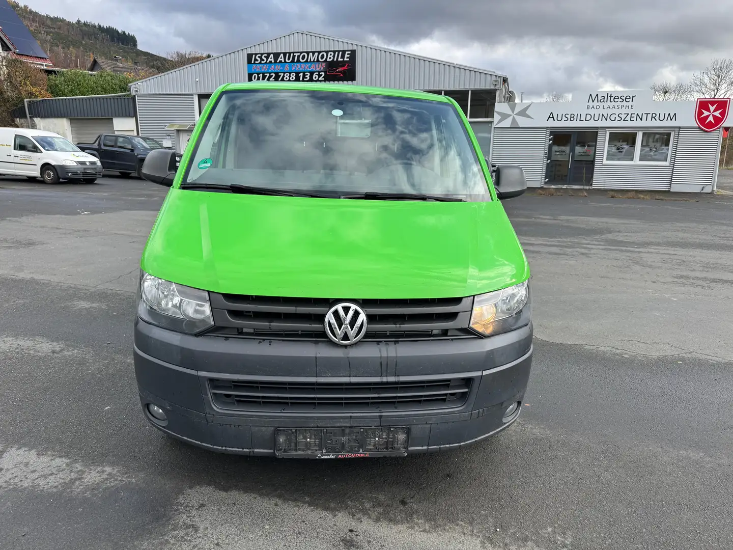 Volkswagen T5 Transporter 2,0 TDI/140PS/Kasten/Klima/AHK/Euro5/ Grün - 2