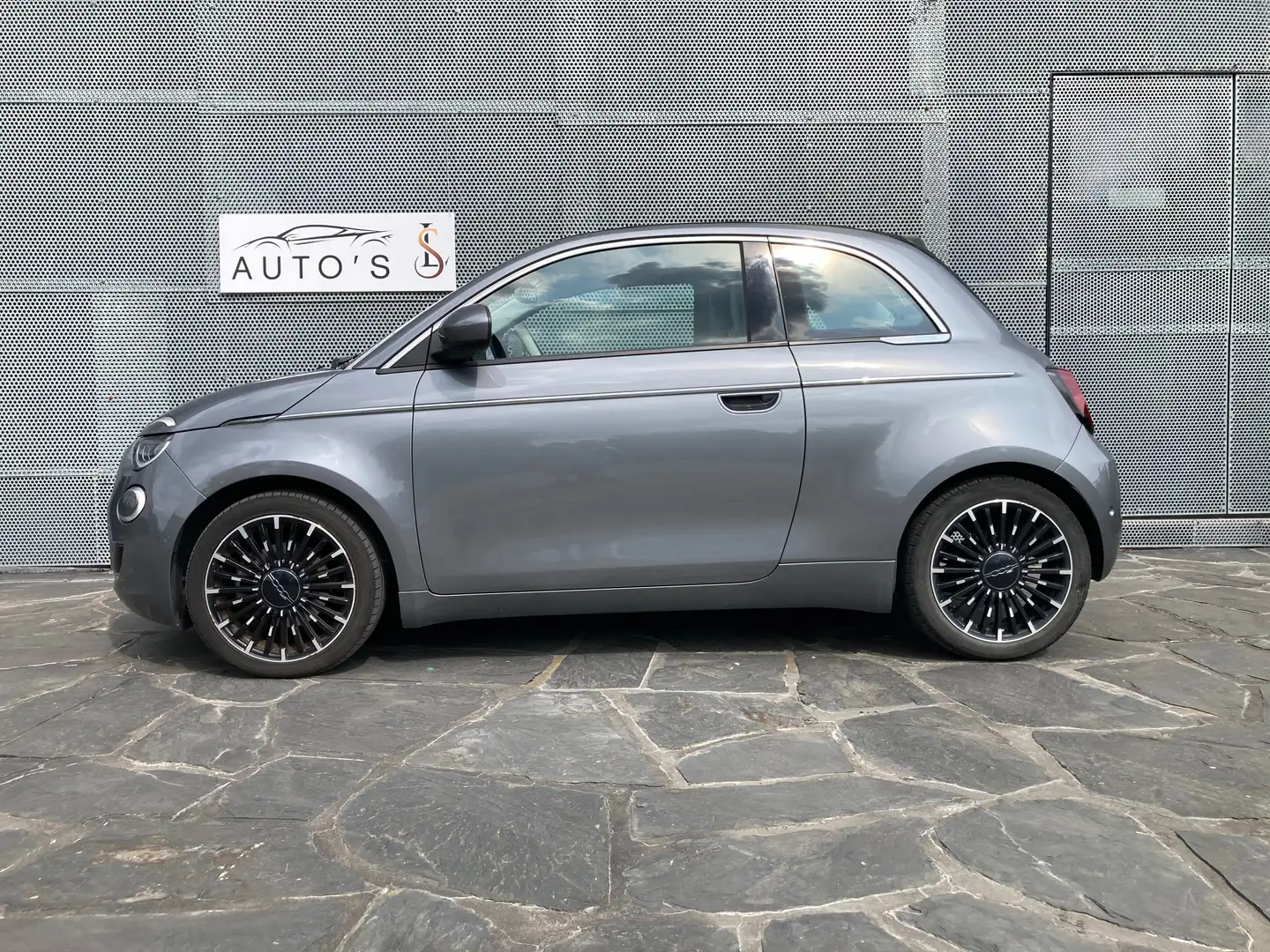 Fiat 500C La Prima cabriolet 12 m garantie top conditie !! Gris - 2