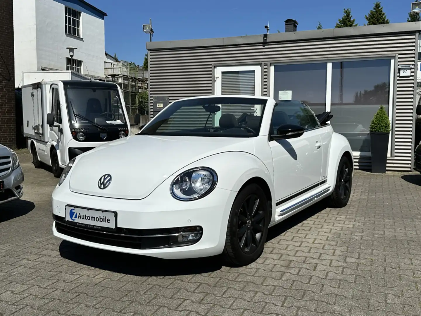 Volkswagen Beetle 1.2 TSI Cabriolet Club Navi Blanc - 1