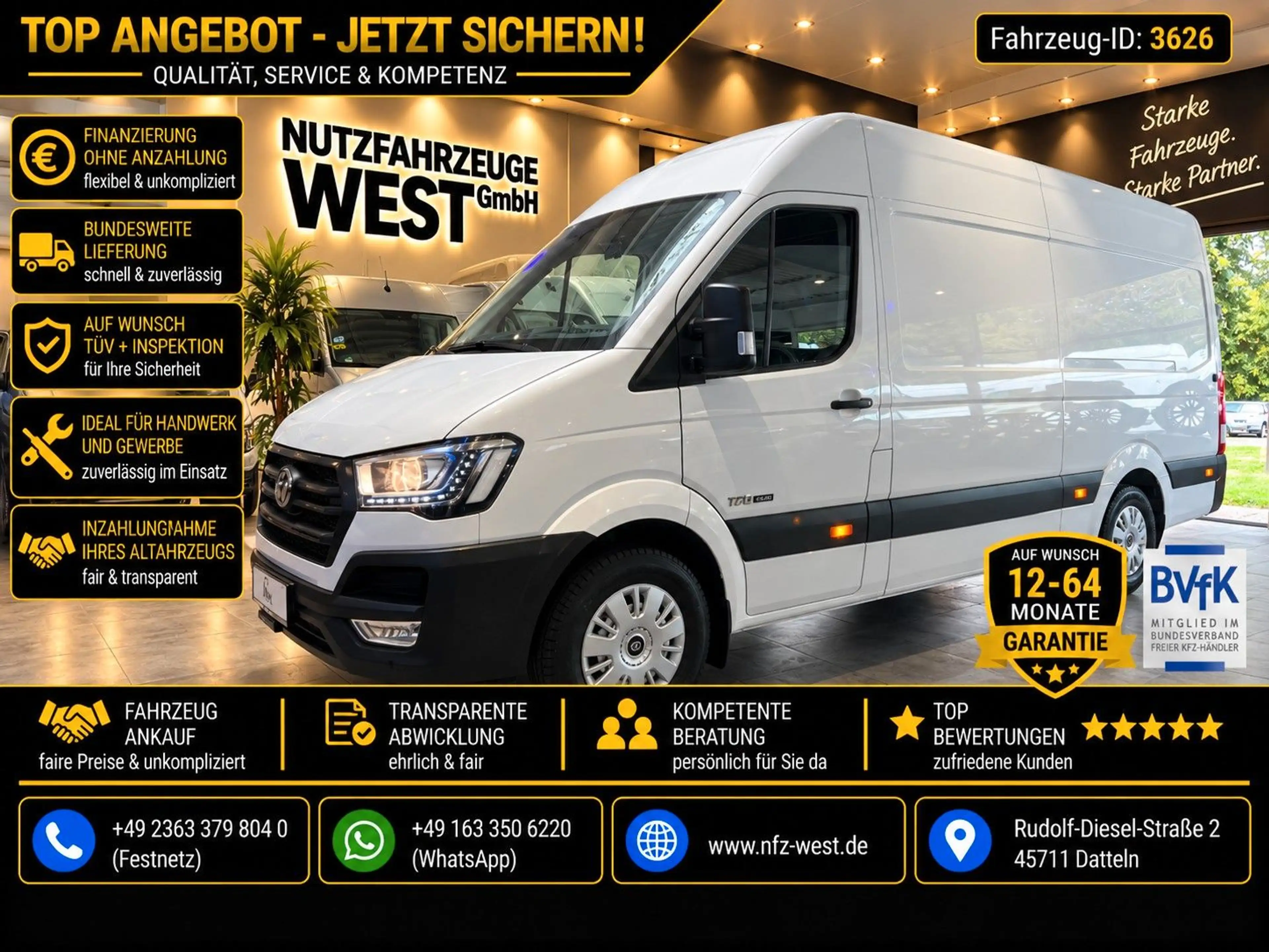 Hyundai H 350 Kasten Maxi L3-H2 Profi*Garantie*170Ps*AHK*