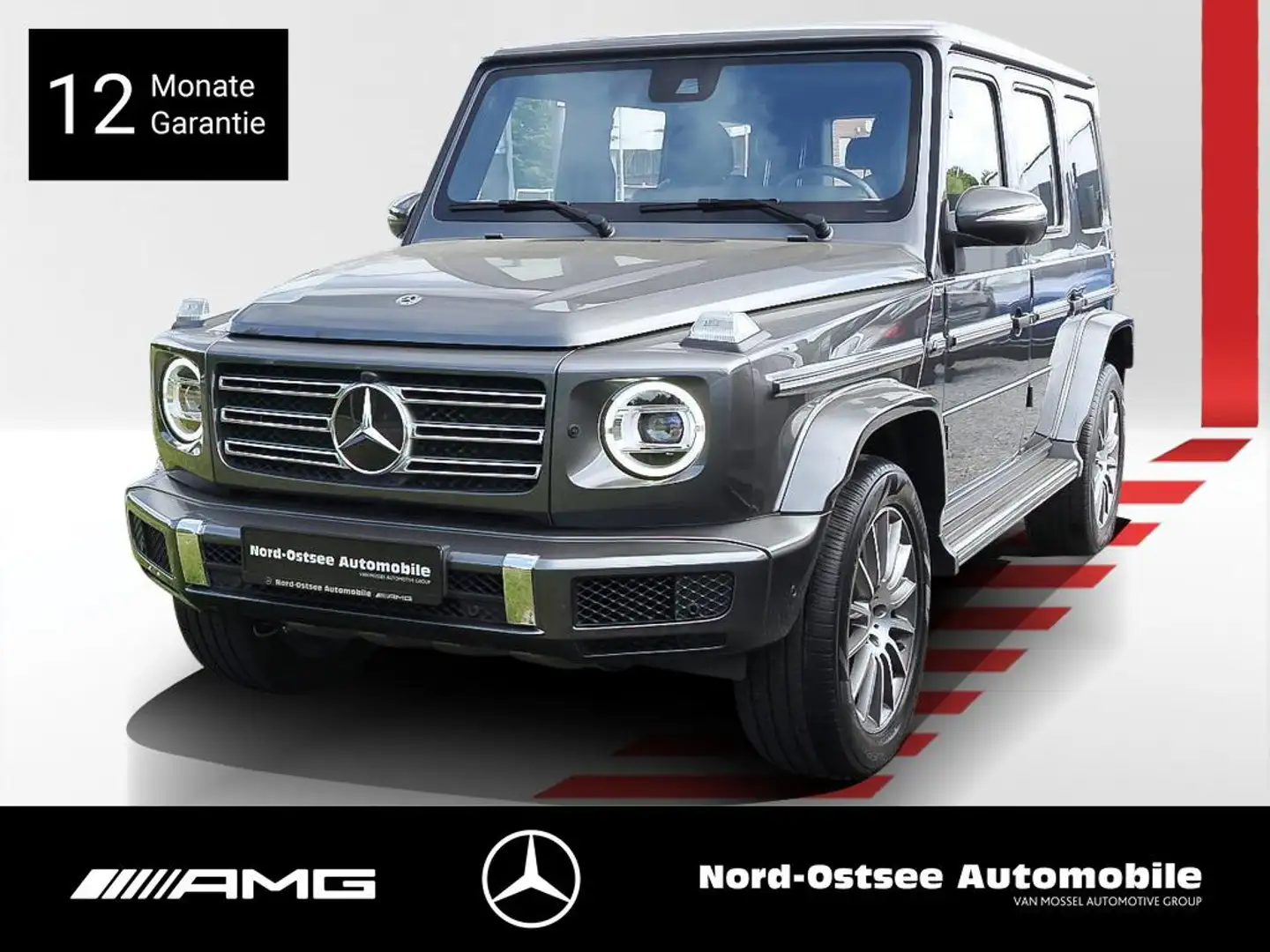 Mercedes-Benz G 500 AMG COMAND BURMESTER 360 STANDHZG SHD Grau - 1
