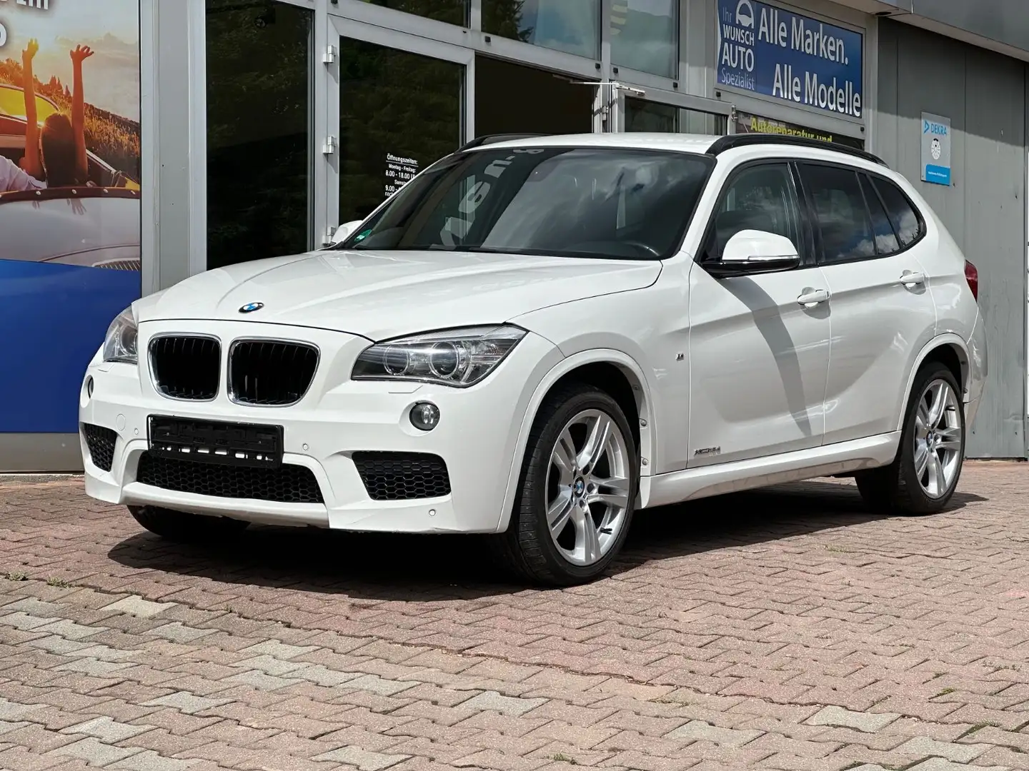 BMW X1 Baureihe X1 18 d xDrive Blanc - 1