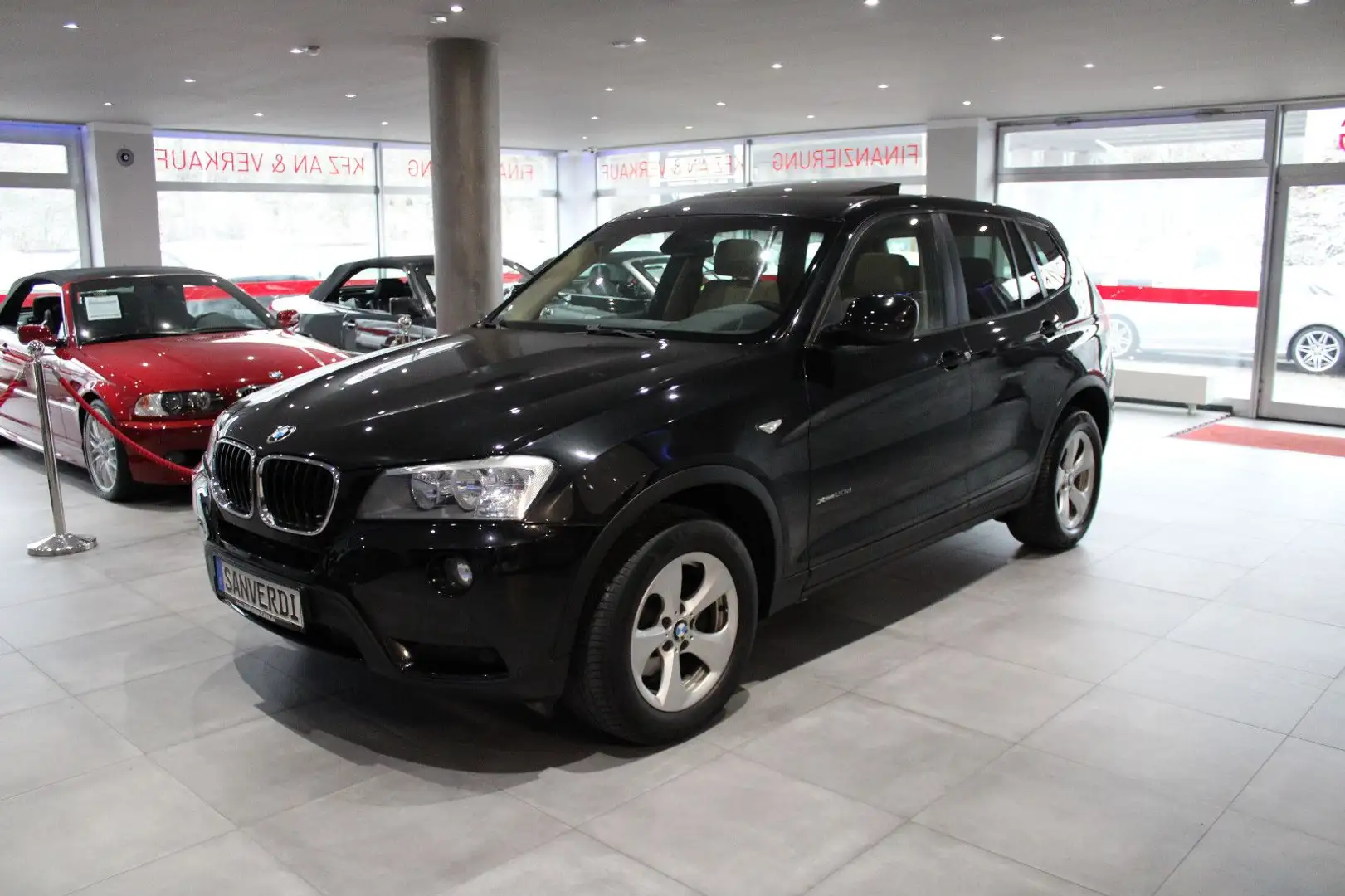 BMW X3 xDrive20d LEDER NAVI PANORAMA PDC *EURO 5* Nero - 1