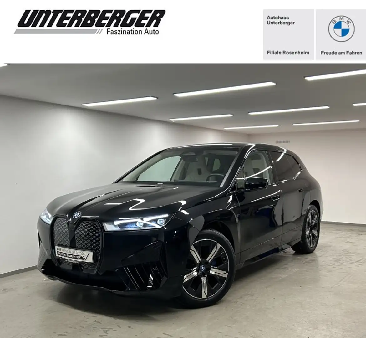 BMW iX xDrive40 Sportpaket PA. Plus Head-Up Harman/Kardon Schwarz - 1