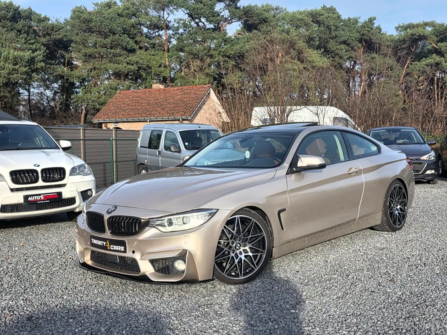 BMW 420 M-Pack Led Airco Camera M4 Uitvoering Opendak * Beige - 1