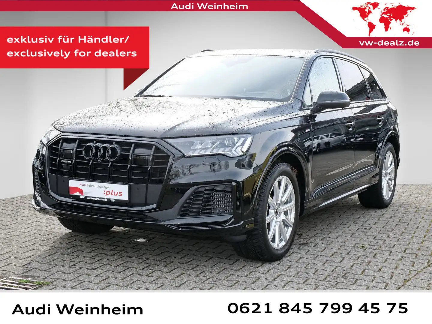 Audi Q7 55 V6 TFSI quattro S-line Black-Paket Matrix- Schwarz - 1