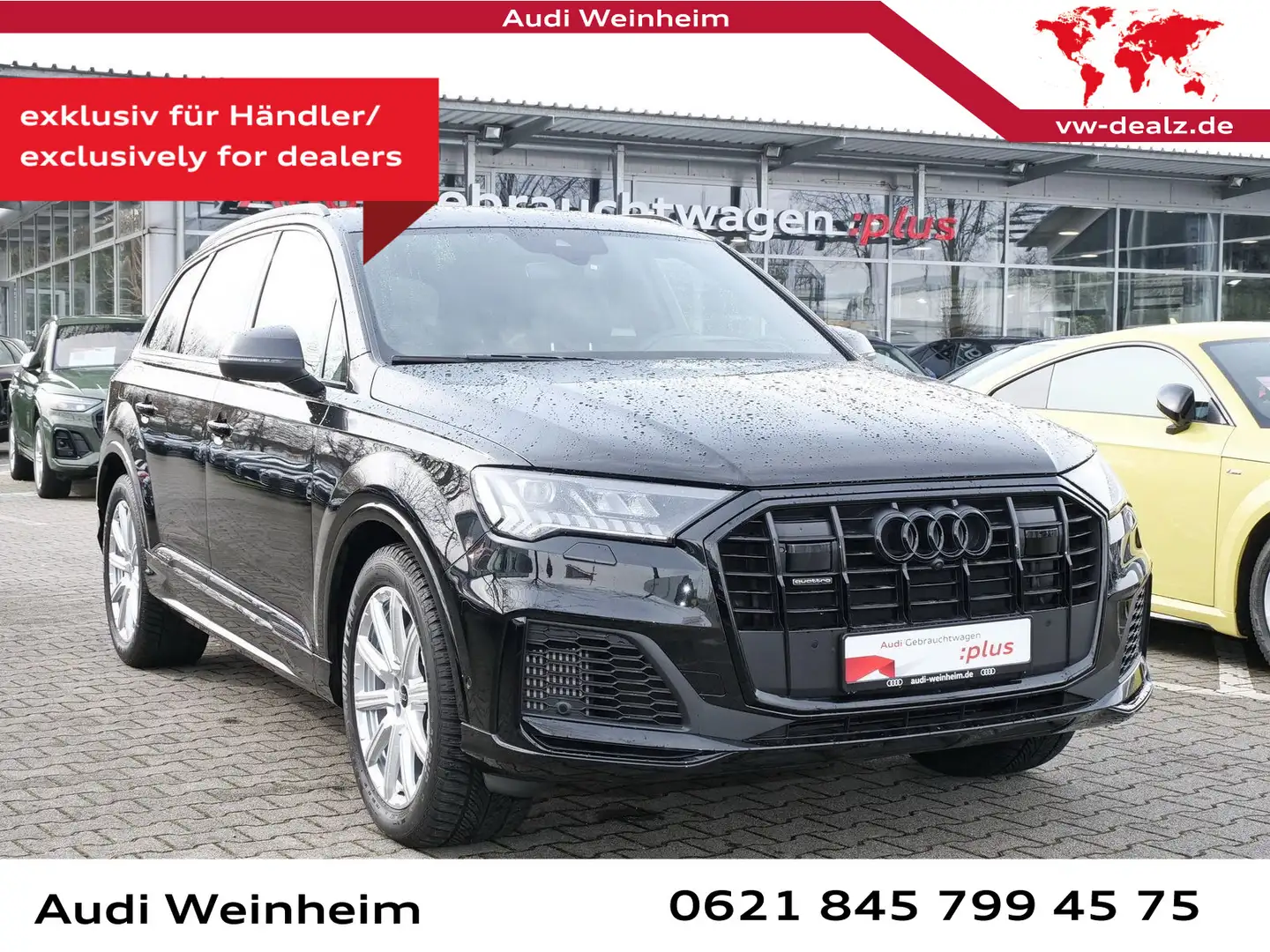 Audi Q7 55 V6 TFSI quattro S-line Black-Paket Matrix- Schwarz - 2