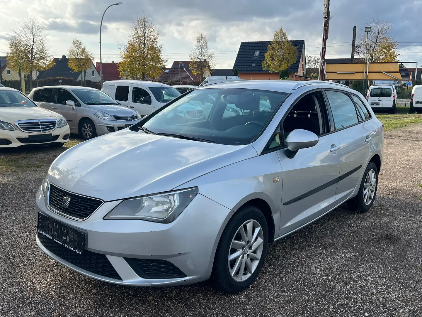 SEAT Ibiza 1.2 TDI ST Style *KLIMA+PDC+EURO5* Mo 2013 Srebrny - 1