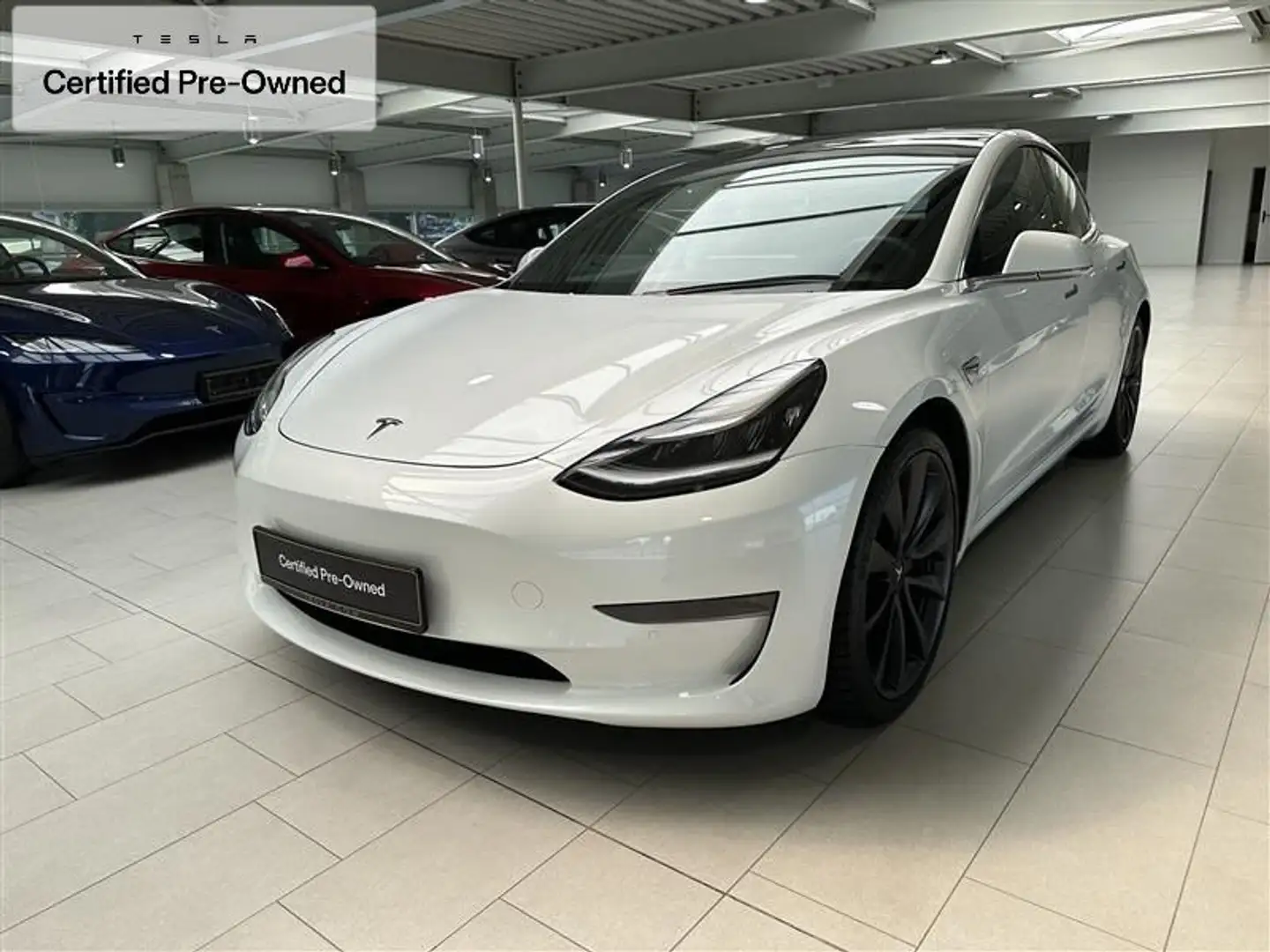 Tesla Model 3 Model 3 Langstreckenbatt. Allradantrieb Dual Motor Blanc - 1