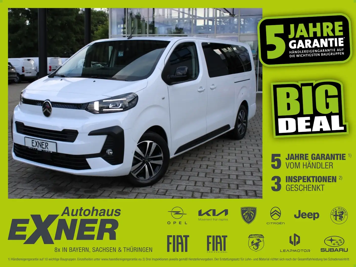Citroen Spacetourer Plus XL S&S Navi, LED,  Kamera Blanc - 1