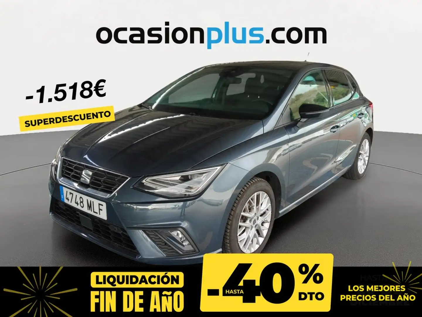 SEAT Ibiza 1.0 TSI S&S FR XS 110 Gris - 1