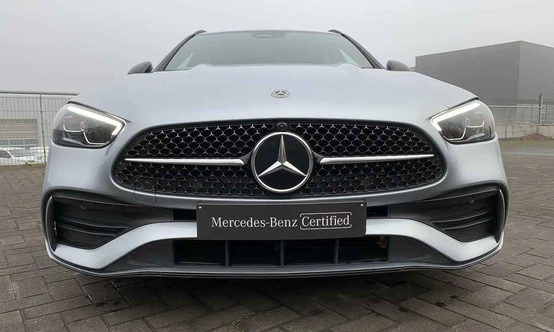 Mercedes-Benz C 200 c200d Estate AMG Line + Distronic + Carplay + Mbux Silber - 2