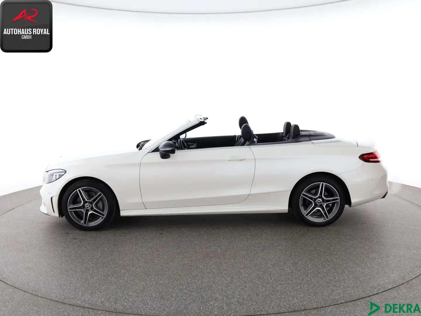 Mercedes-Benz C 400 C 400 Cabrio 4M AMG NIGHT AIRMATIC,BURMESTER,SH Bílá - 2