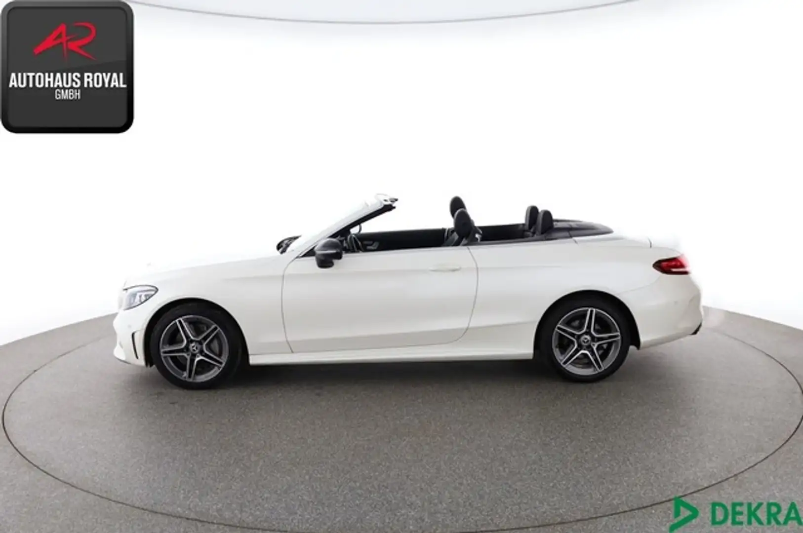 Mercedes-Benz C 400 Cabrio 4M AMG NIGHT AIRMATIC,BURMESTER,SH Weiß - 2