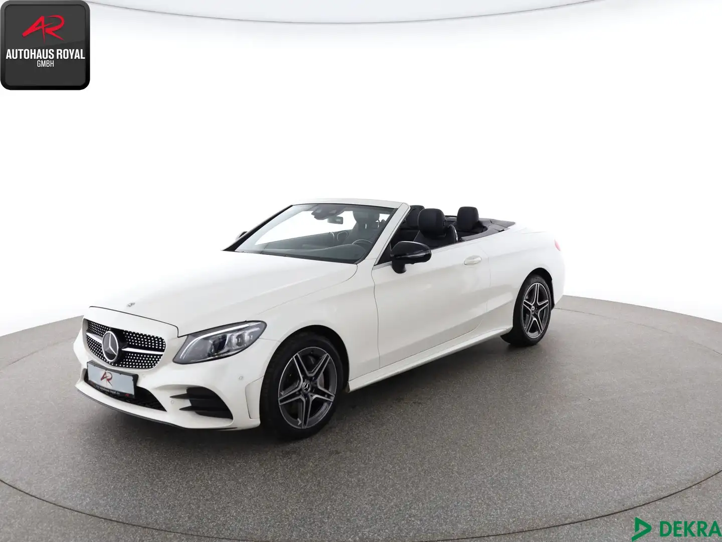 Mercedes-Benz C 400 C 400 Cabrio 4M AMG NIGHT AIRMATIC,BURMESTER,SH Bílá - 1