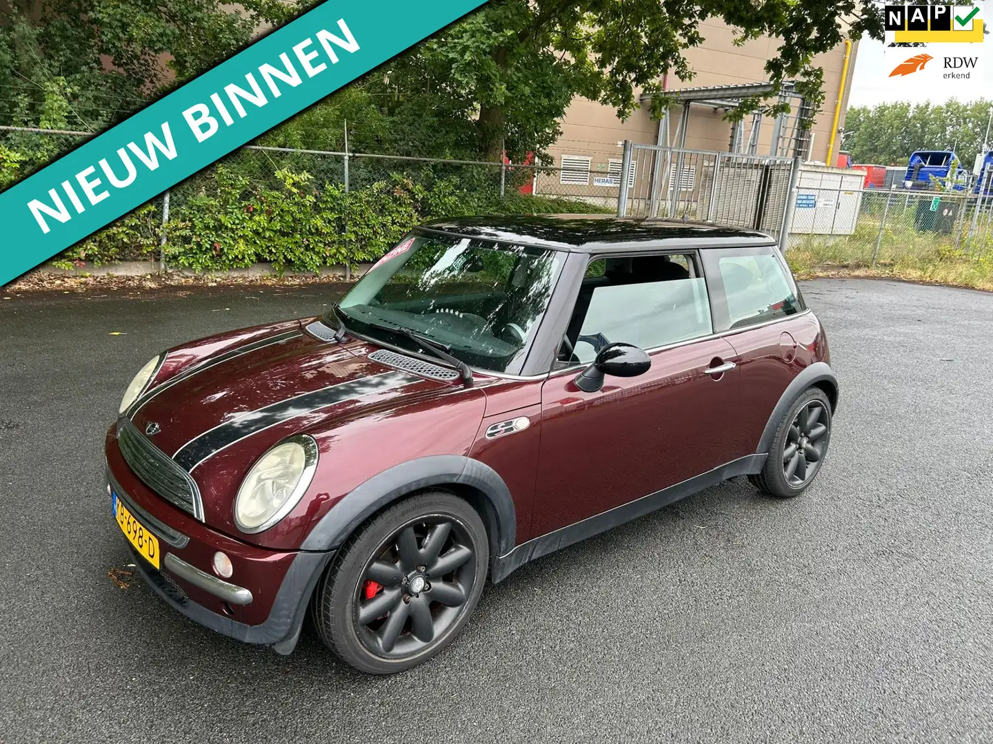 MINI Cooper Mini 1.6 Pepper LEUKE AUTO RIJDT EN SCHAKELT GOED Rouge - 1