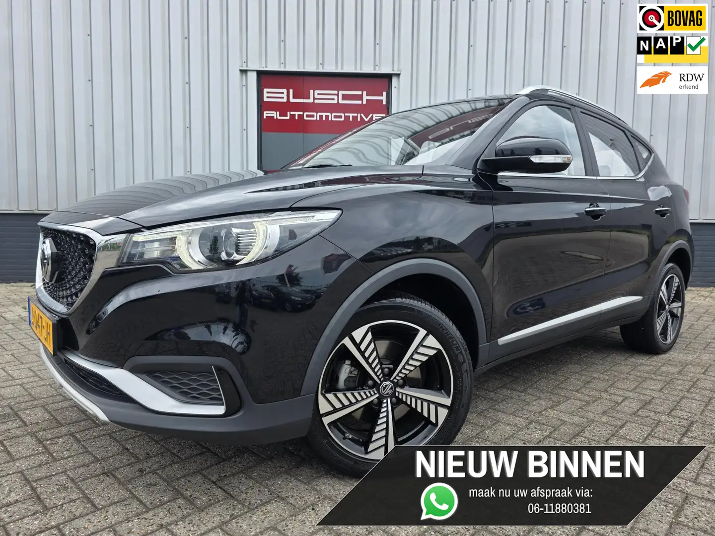 MG ZS MG EV Luxury 45 kWh | VAN 1e EIGENAAR | APPLE CARP Noir - 1