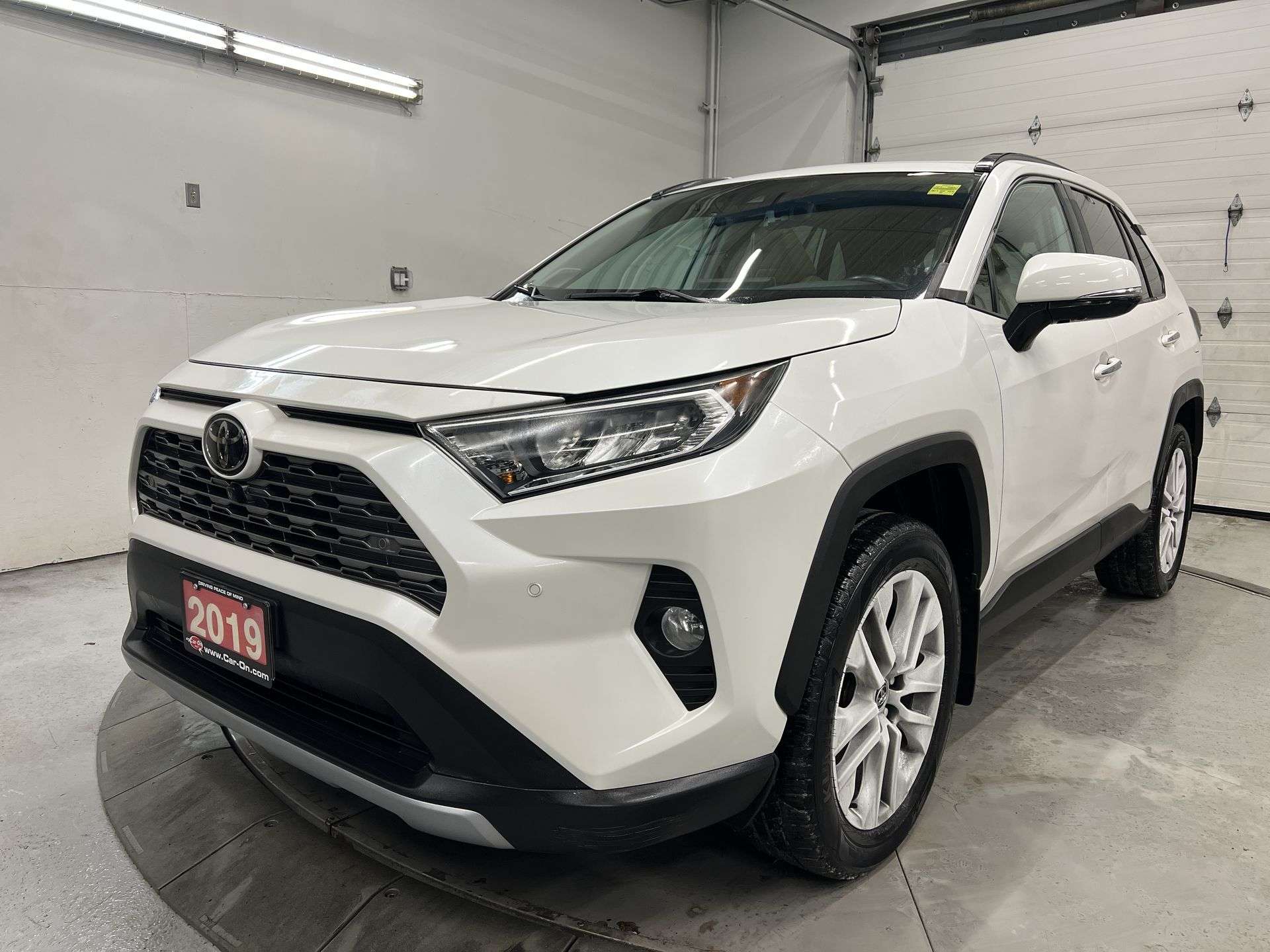 White 2019 Toyota RAV4 SUV / Crossover All-Wheel Drive Automatic