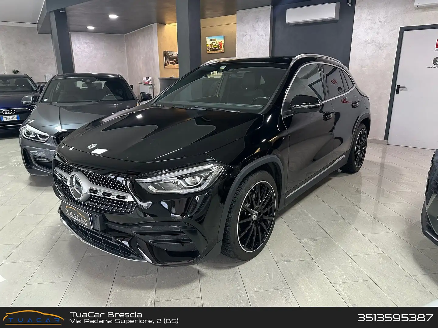 Mercedes-Benz GLA 200 Sport GLA 200 D FULL TETTO GARANZIA Zwart - 1