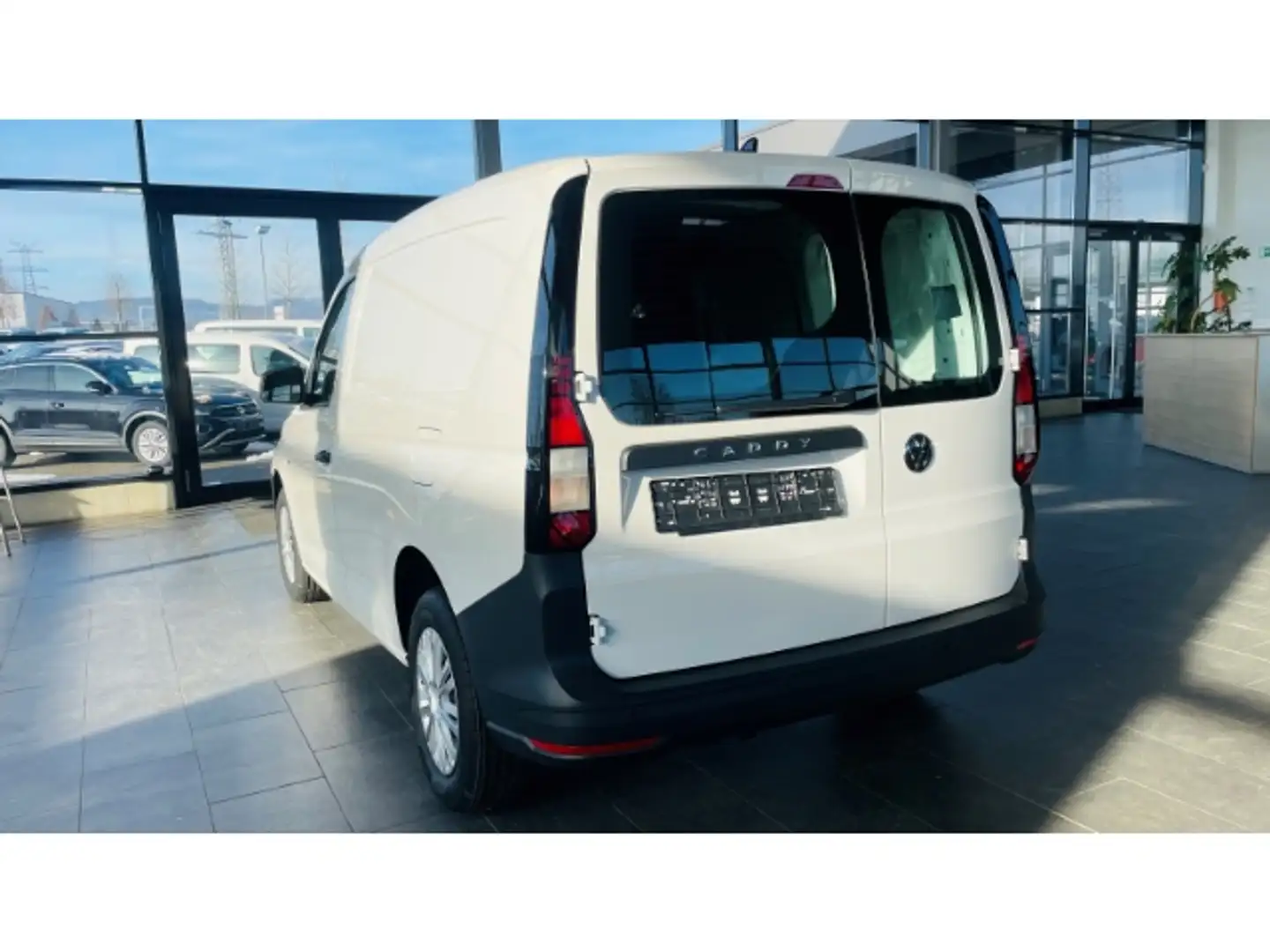 Volkswagen Caddy Flügeltüren AHK Klima PDC Tempomat Freisprec Weiß - 2