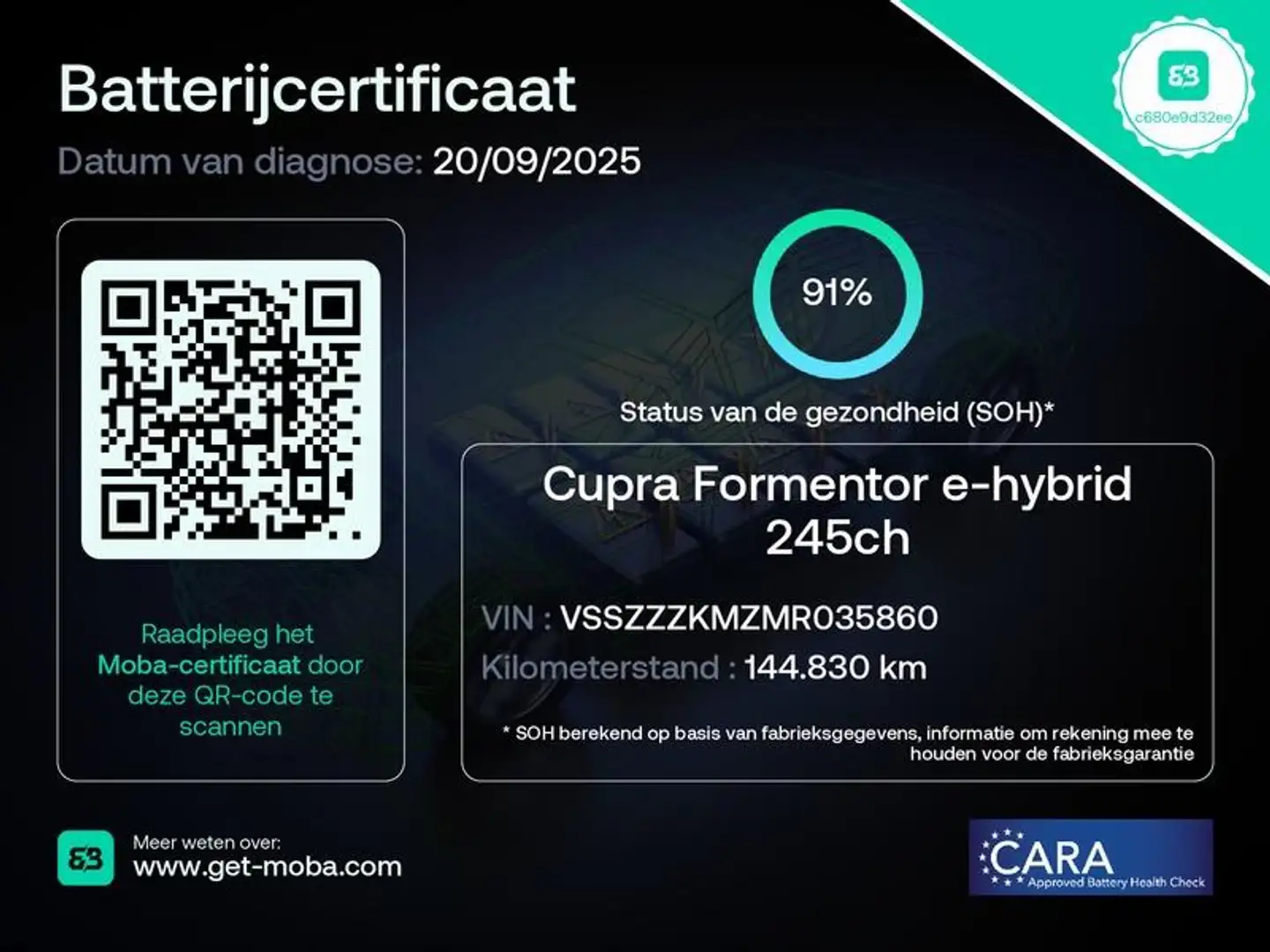 CUPRA Formentor e-HYBRID 245PK VZ COPPER EDITION/ 360°CAMERA/ WEGK Grigio - 2