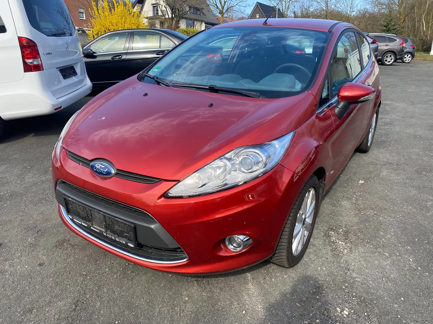 Ford Fiesta 1.6 TDCi Ghia Orange - 1