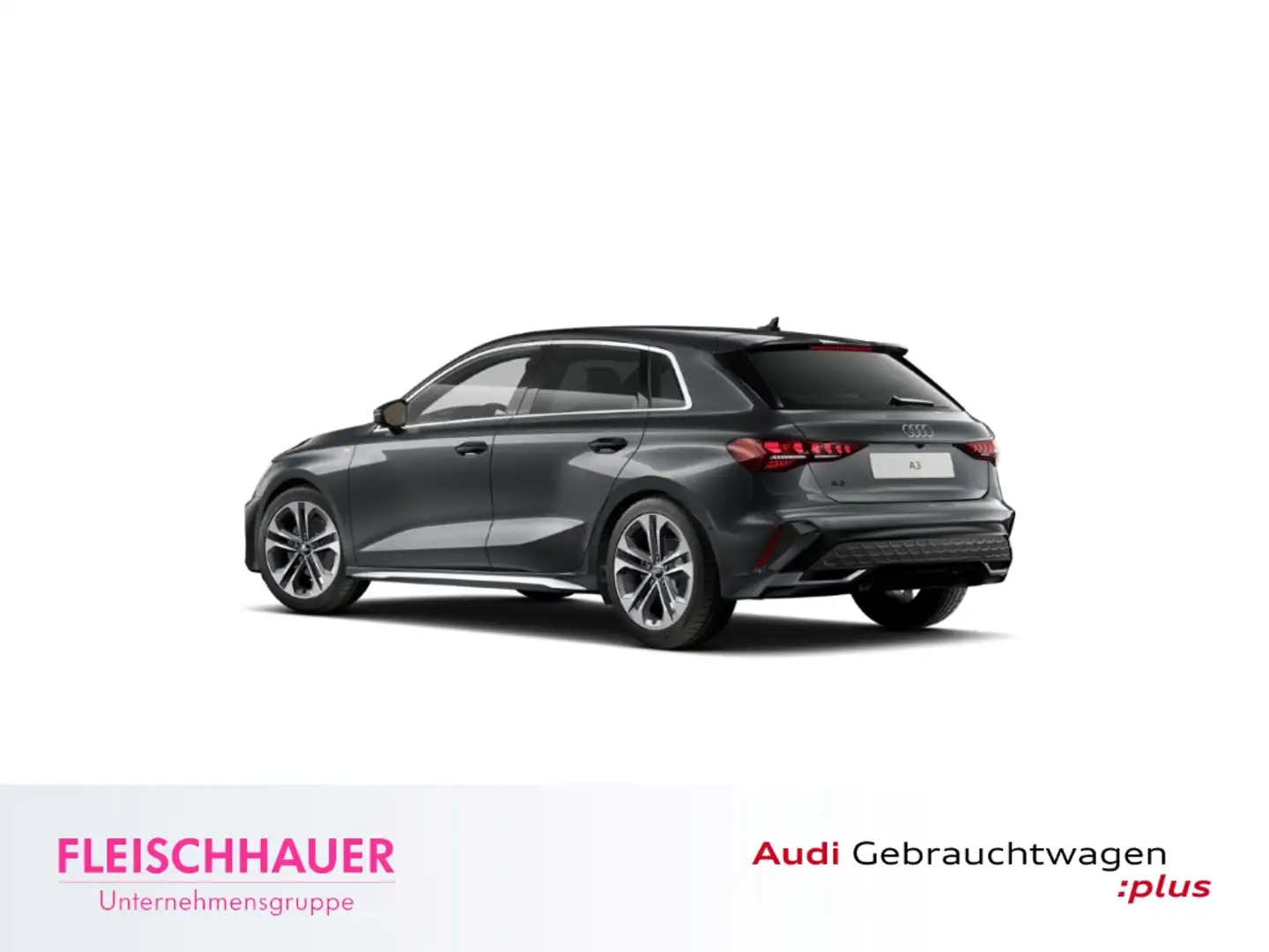 Audi A3 Sportback 35 TFSI 2xS line+Navi+Sonos+CarPlay+APS Grau - 2