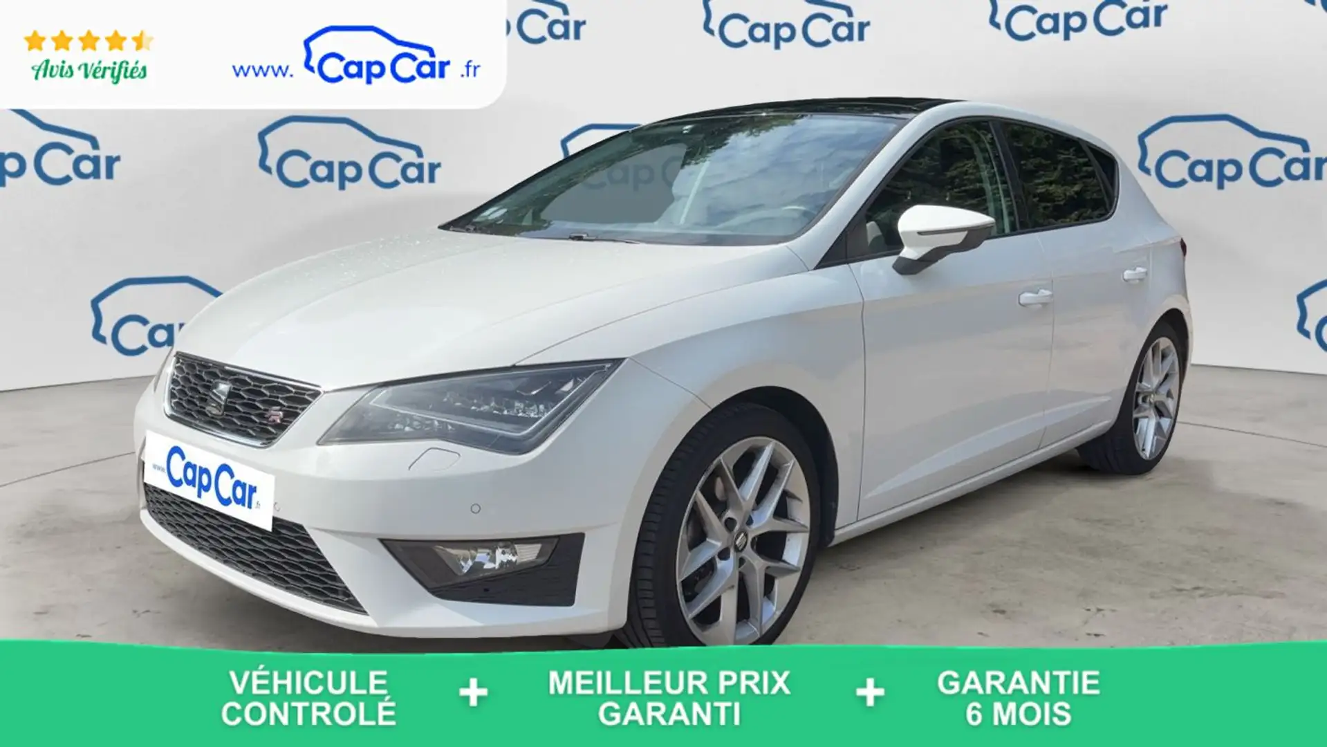 SEAT Leon III 1.4 TSI 150 FR Blanc - 1
