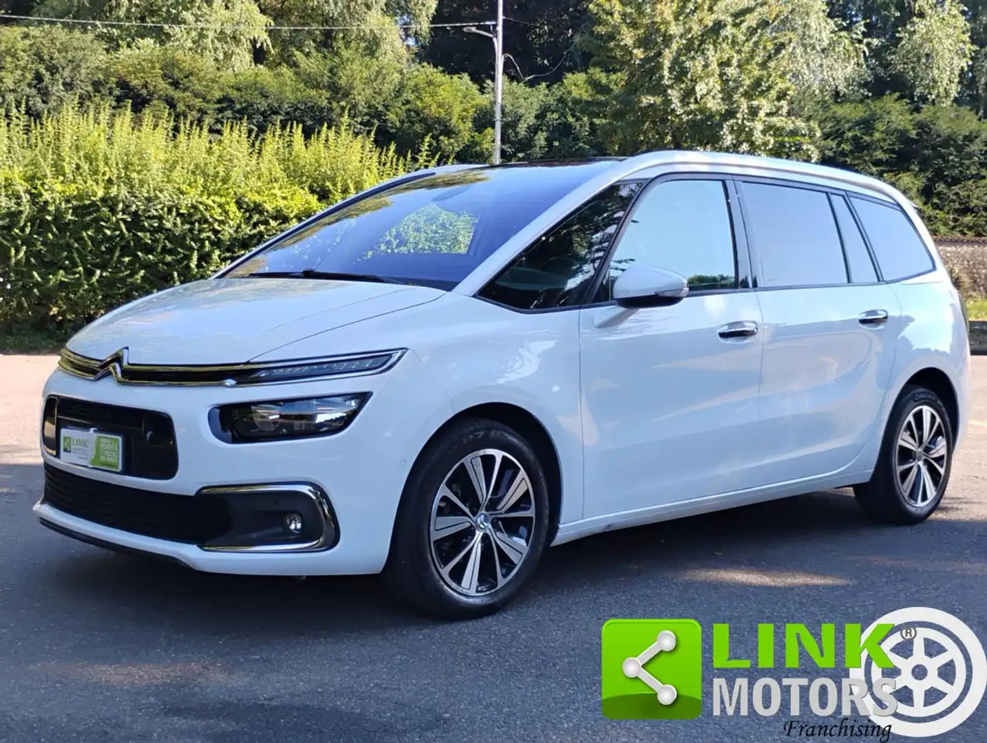 Citroen Grand C4 Picasso BlueHDi 120 S&S Shine Blanc - 1
