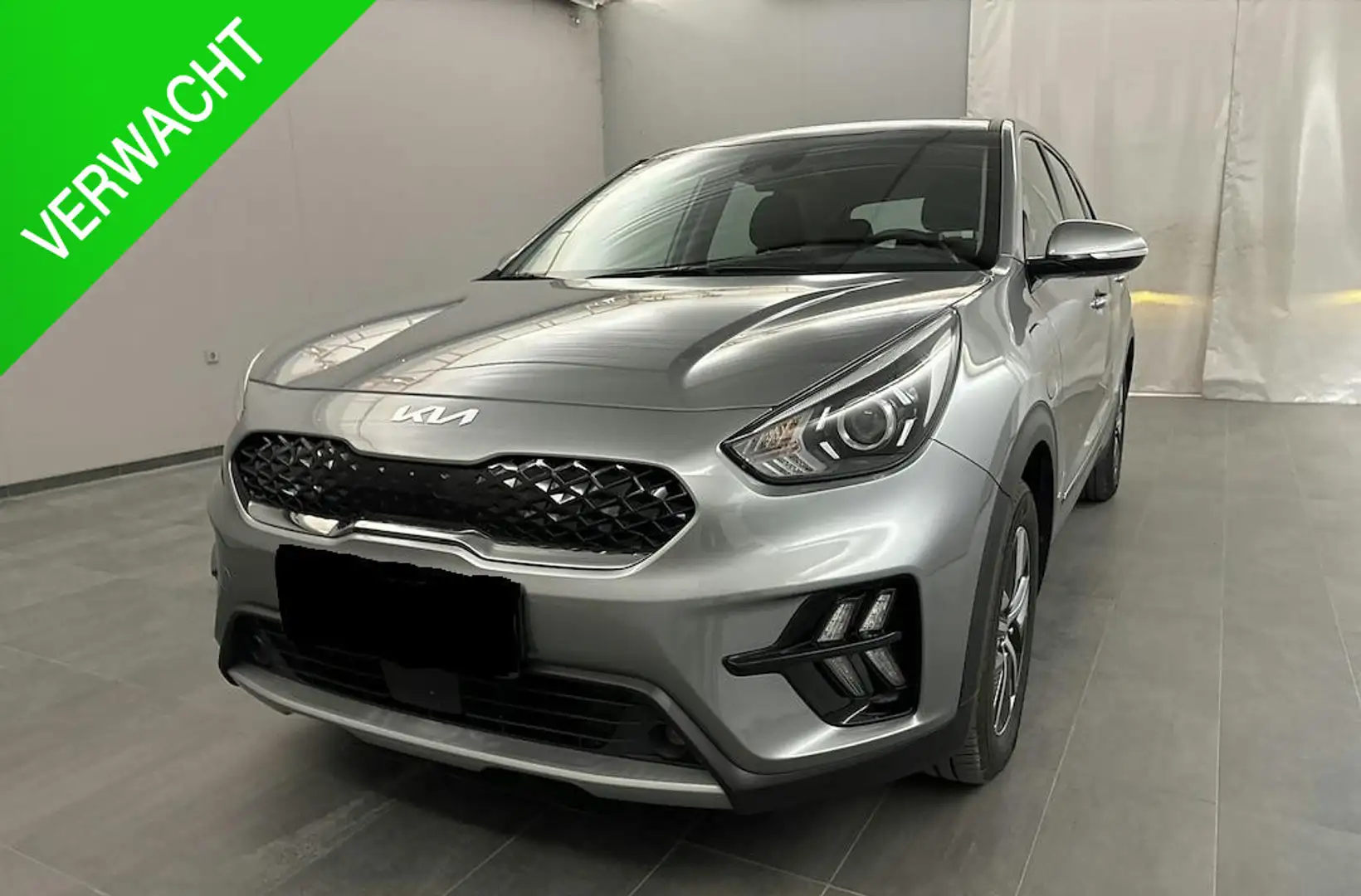Kia Niro 1.6 GDi PHEV DynamicLine | 10 jaar garantie, 1e ei Grijs - 1