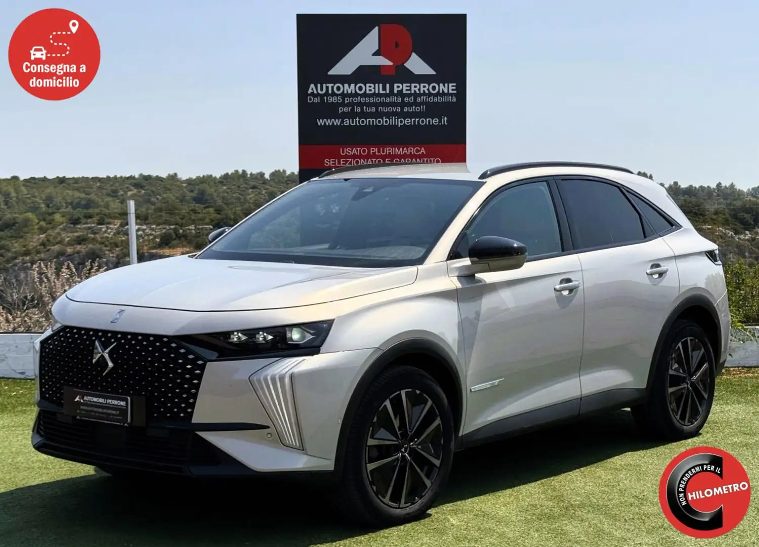 DS Automobiles DS 7 BlueHDi 130cv Esprit de Voyage (Pelle Beige/Full) Gris - 1