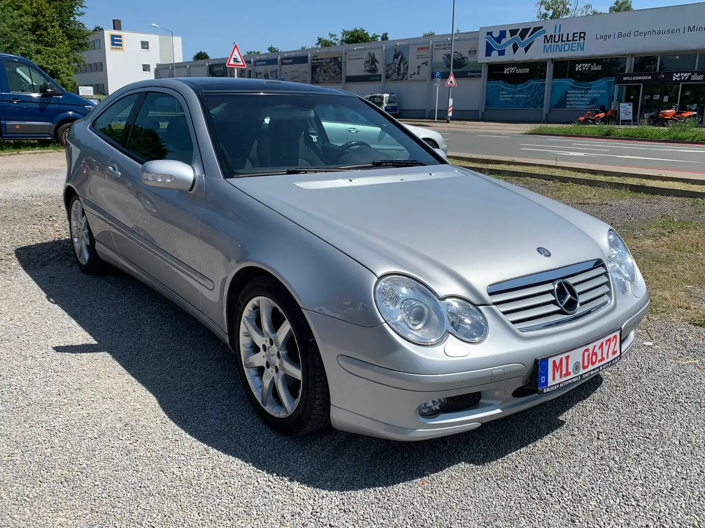 Mercedes-Benz C 200 C -Klasse Sportcoupe C 200 CDI Plateado - 1