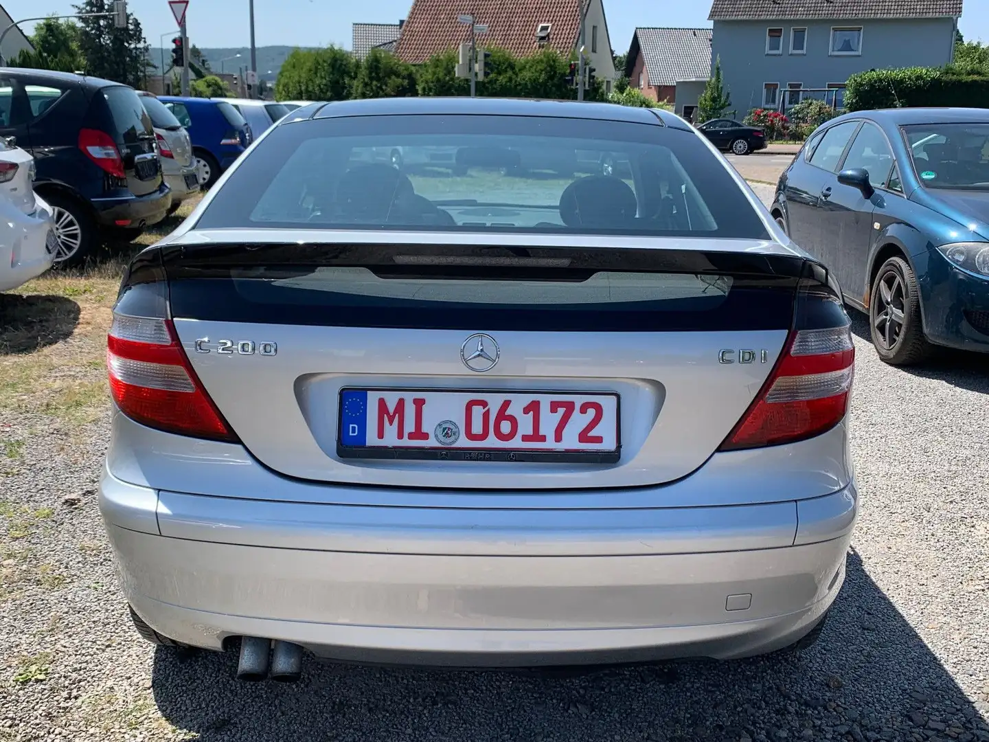 Mercedes-Benz C 200 C -Klasse Sportcoupe C 200 CDI Argent - 2