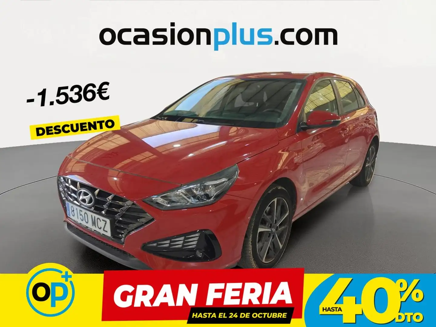 Hyundai i30 1.5 DPI Klass SLX 110 Rojo - 1