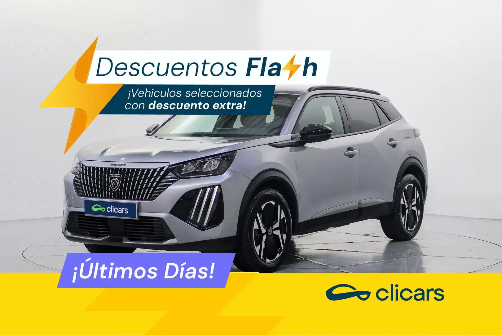 Peugeot 2008 1.2 PureTech S&S Allure EAT8 130 Gris - 1