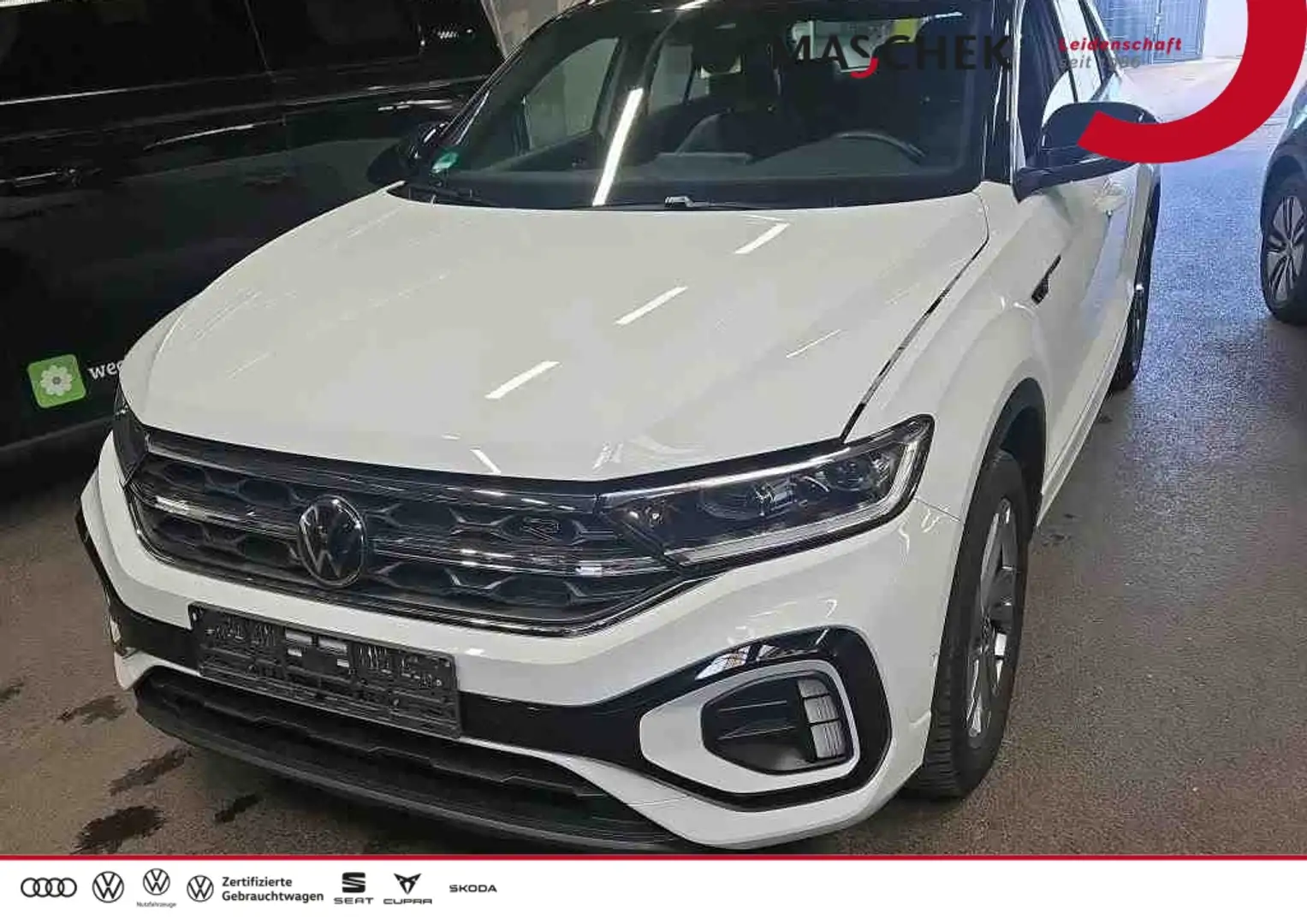 Volkswagen T-Roc R-Line 1.0 TSI LED Sitzh PDC ACC Carplay ACC LED Schwarz - 1