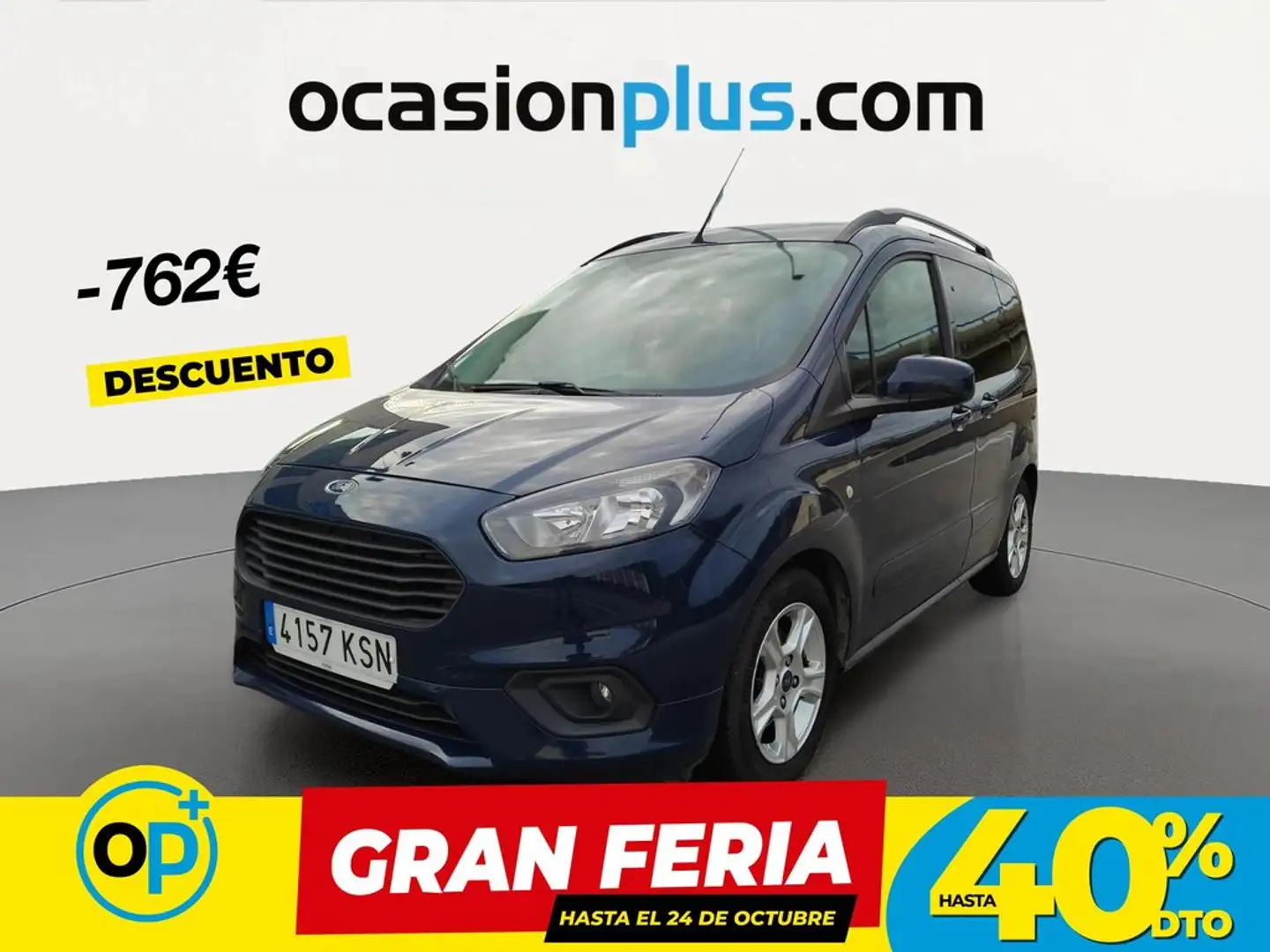 Ford Tourneo Courier 1.0 Ecoboost Trend Azul - 1