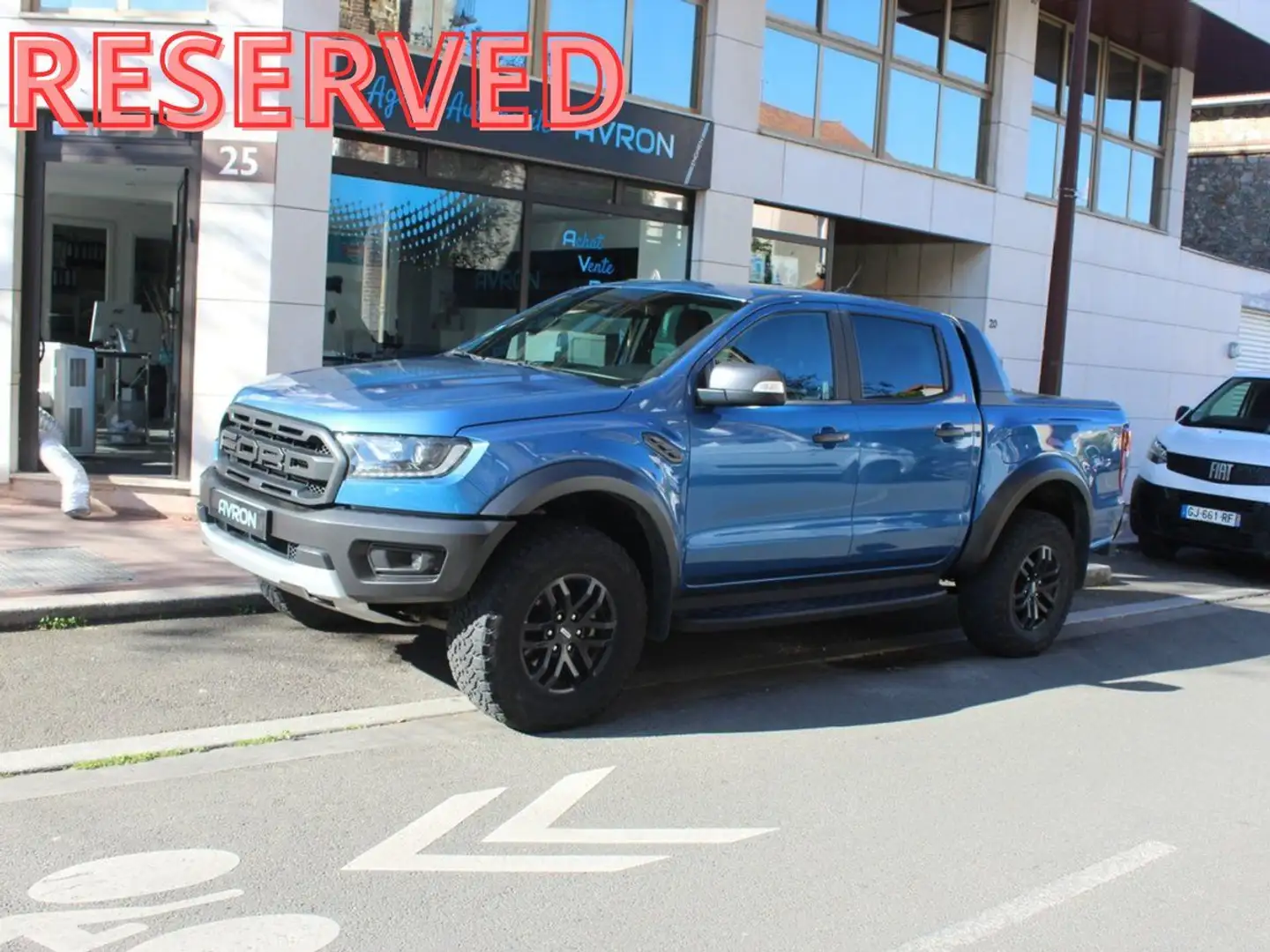 Ford Ranger III (3) 2.0 ECOBLUE 213 DOUBLE CABINE RAPTOR AUTO Bleu - 1
