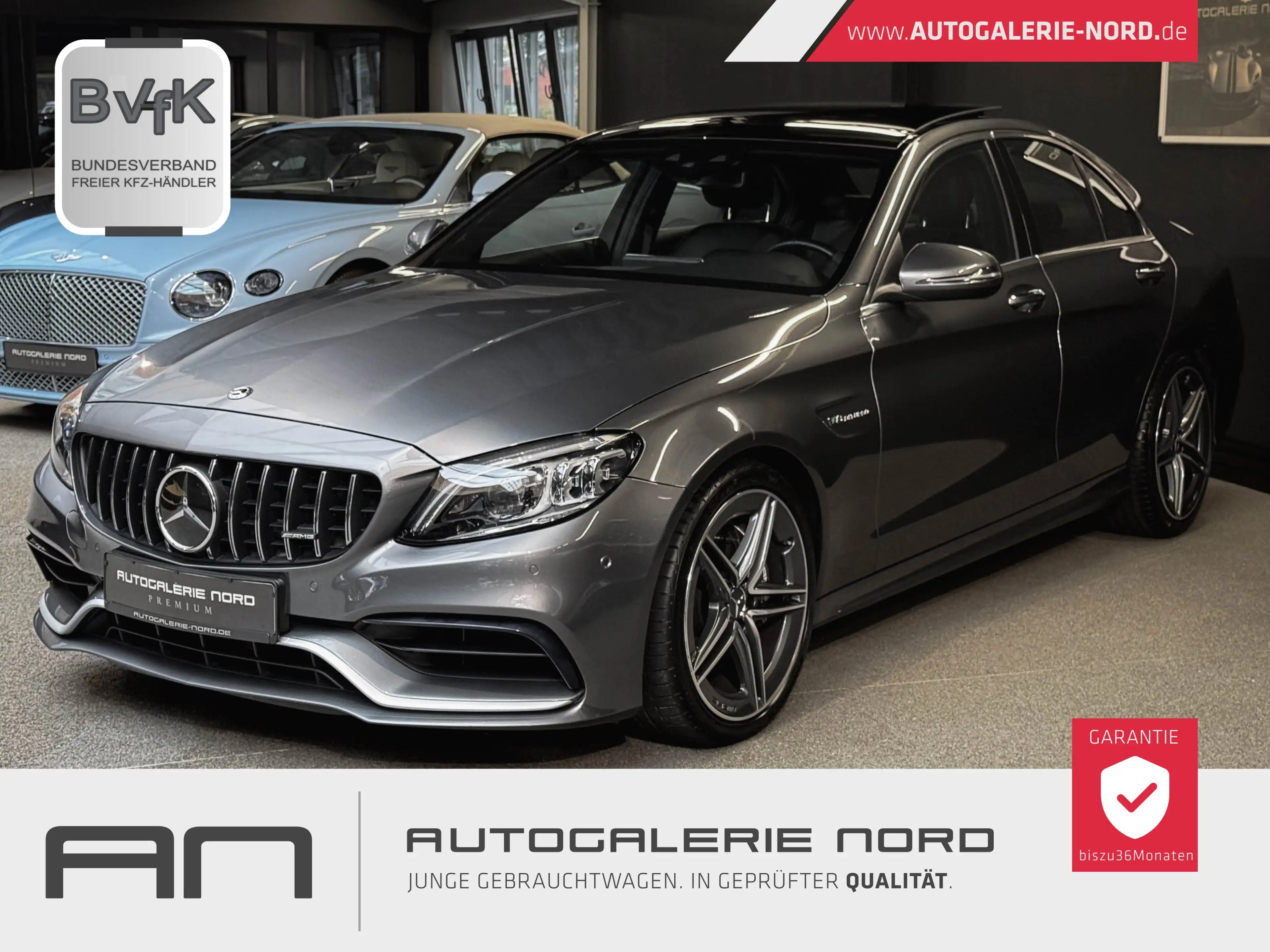 Mercedes-Benz C 63 AMG | PANO | FAHRASSIST HIGH-END | COMAND | KEYLESS