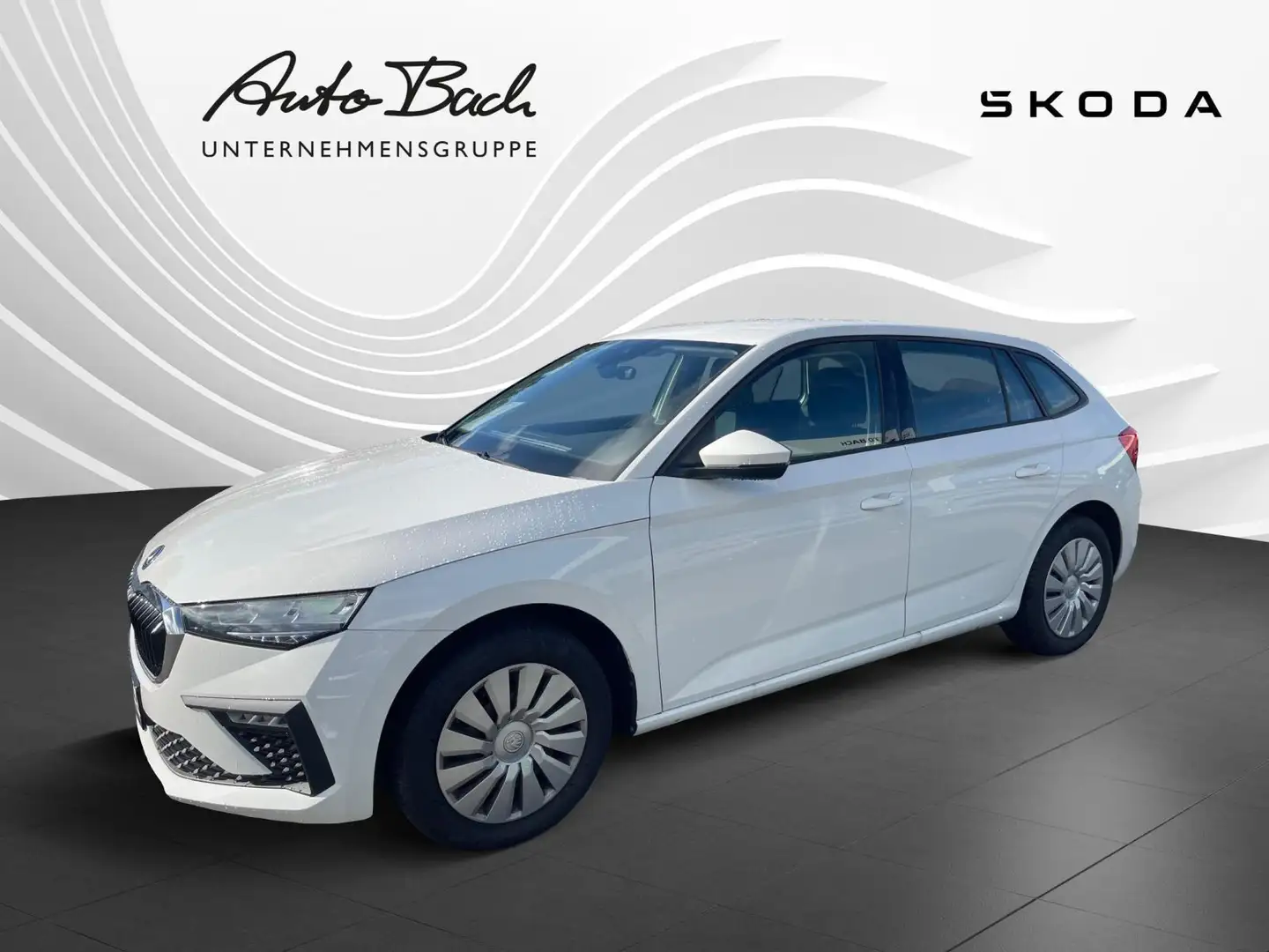 Skoda Scala 1.0 TSI Essence LED Klima GRA EPH DAB Weiß - 1