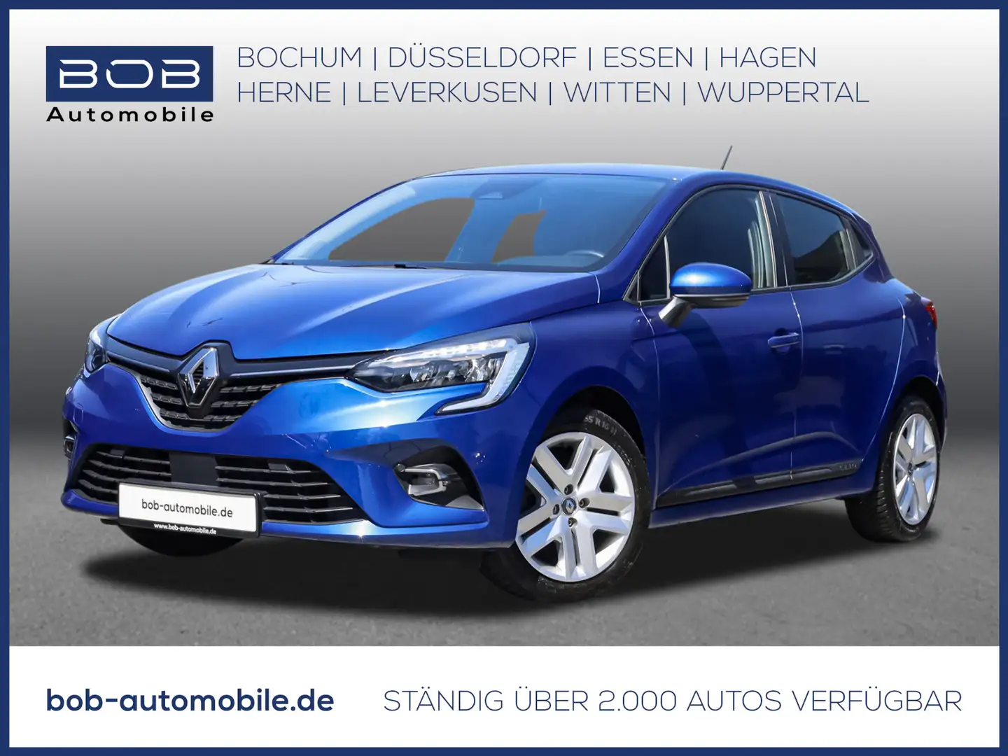 Renault Clio TCe 90 BUSINESS  NAVI SHZ PDC KLIMA BT Blau - 1