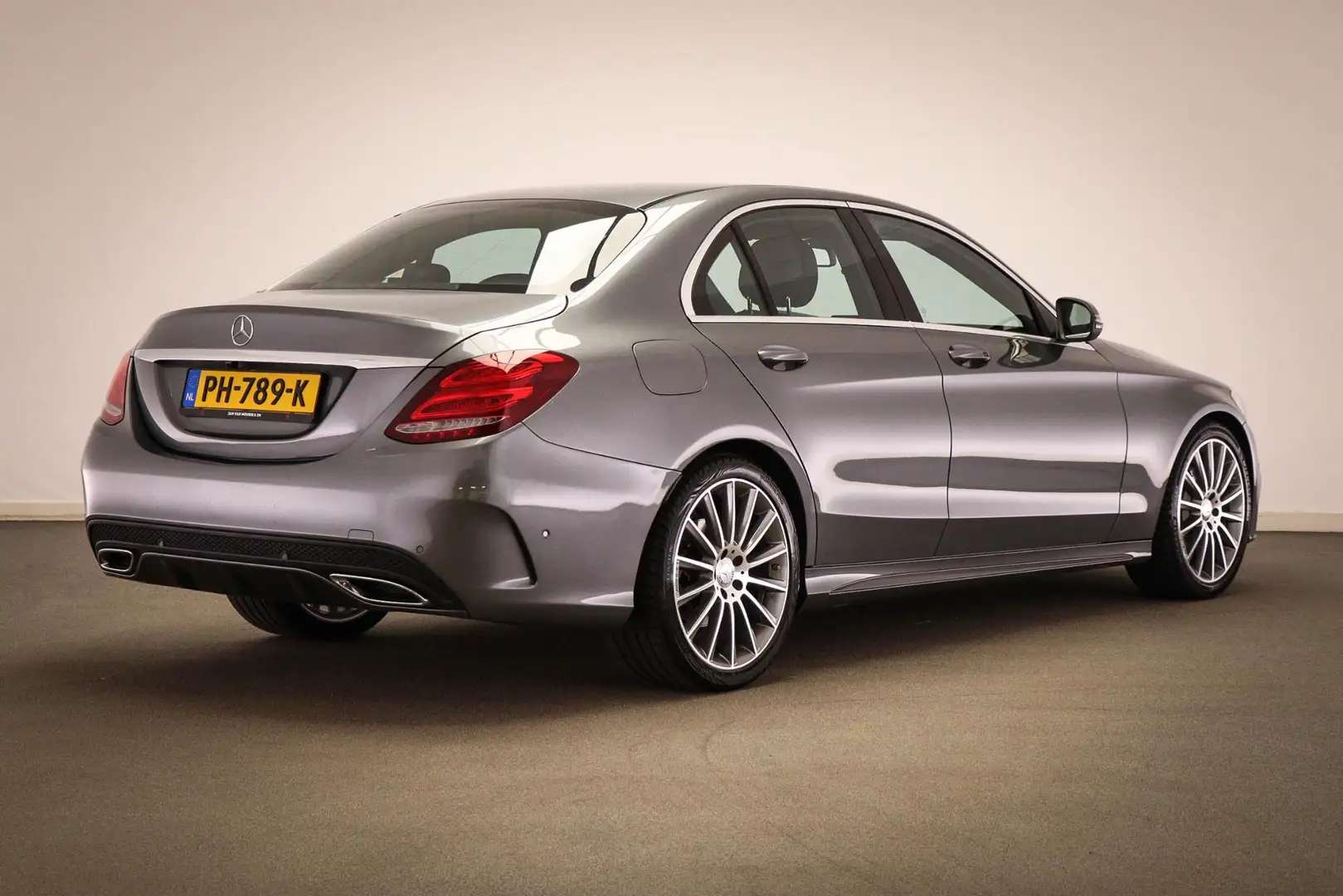 Mercedes-Benz C 180 CDI AMG-Line | LEDER | PARKEER- PACK | LED | NAVI Gris - 2