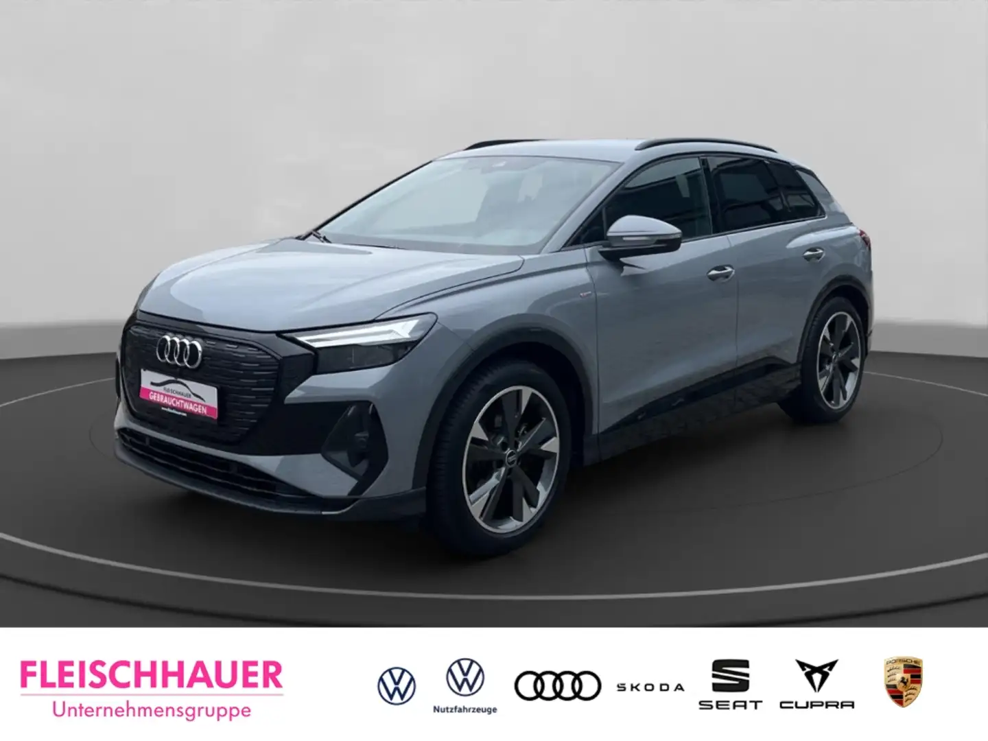 Audi Q4 e-tron 35 2x S-line Int.-Exterieur  Einparkhilfe Grau - 1