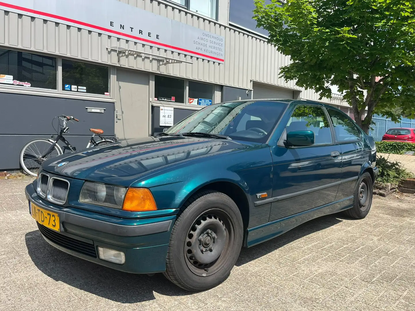 BMW 318 Zeldzame originele Nederlandse BMW 318ti Compact Verde - 1