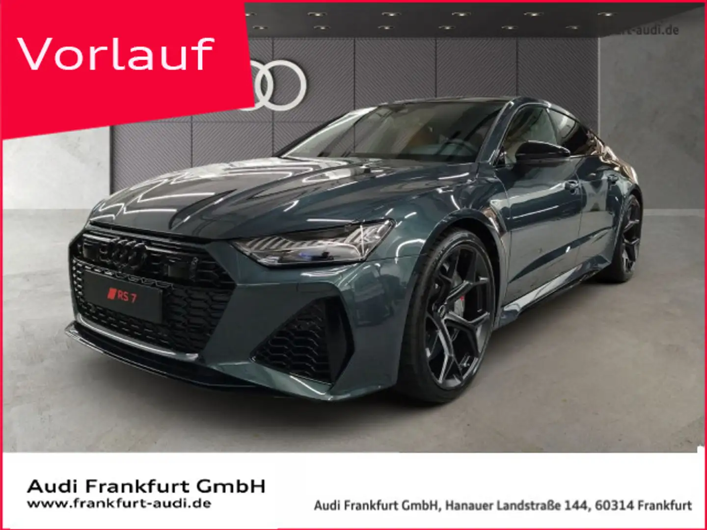 Audi RS7 performance tiptronic Зелений - 1