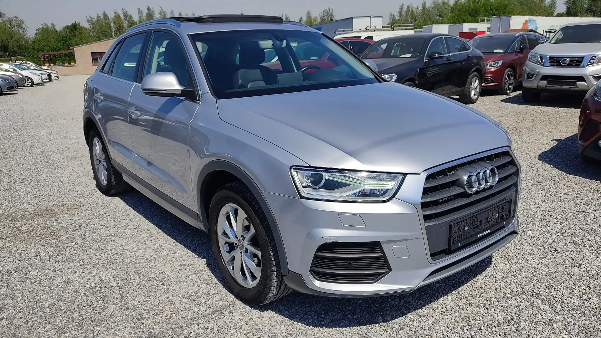 Audi Q3 QUATTRO_2.0 TDI (150CH)_2018💢EUR.6B_AUTOM💢 Silber - 2